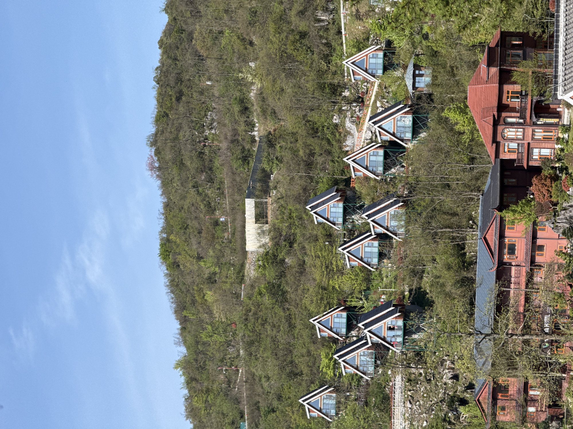 Scenic hillside landscape photographed in Yongding District, China