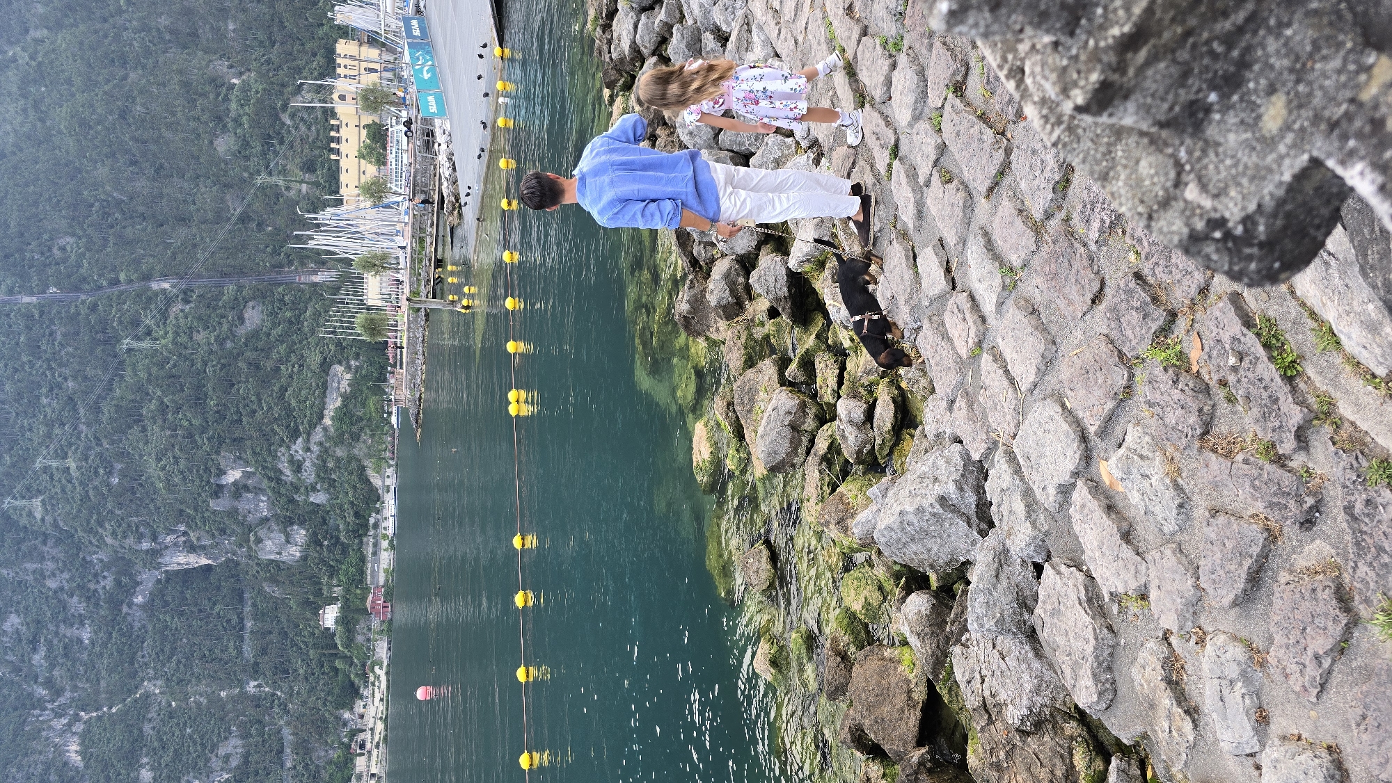 Quiet afternoon along the Riva del Garda lakefront