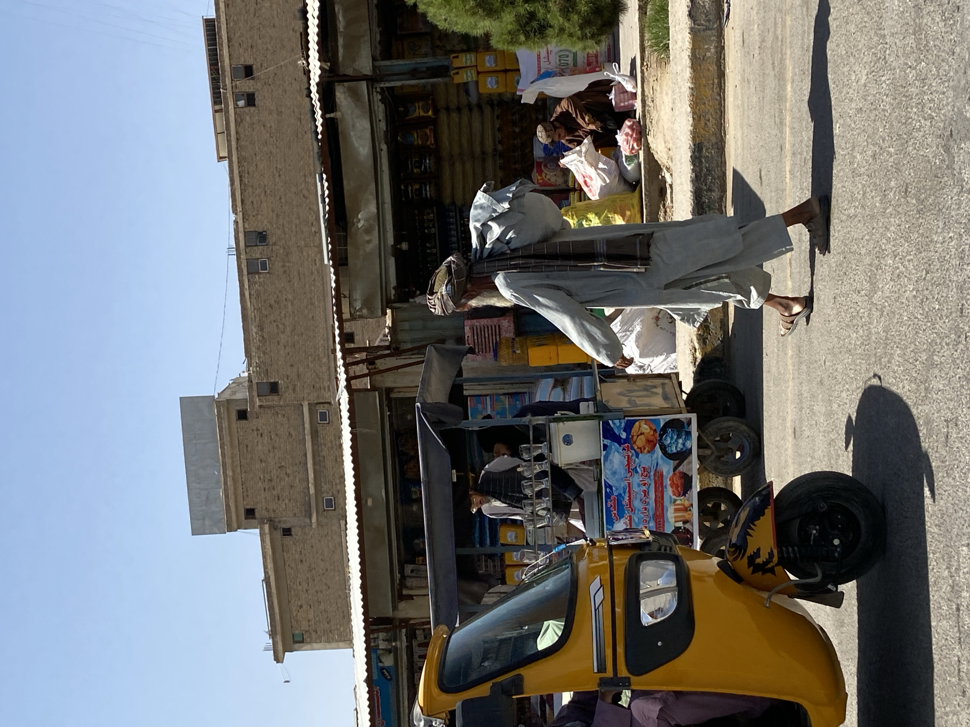 Morning street life documented in Kandahar, Afghanistan