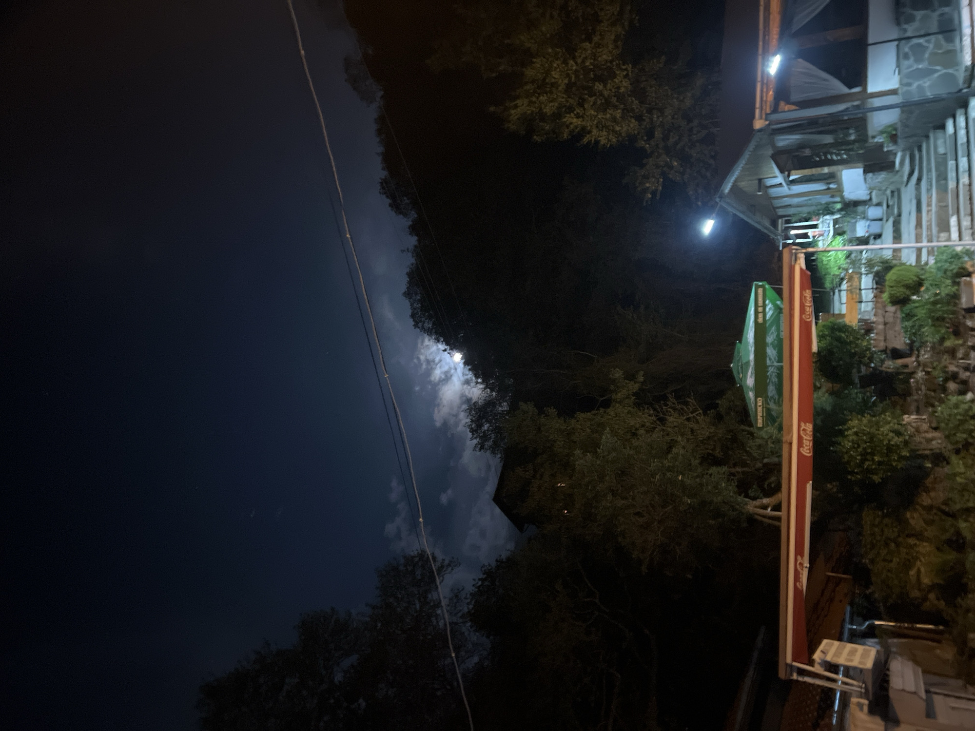 Nighttime vehicle incident documented in Bachkovo, Bulgaria