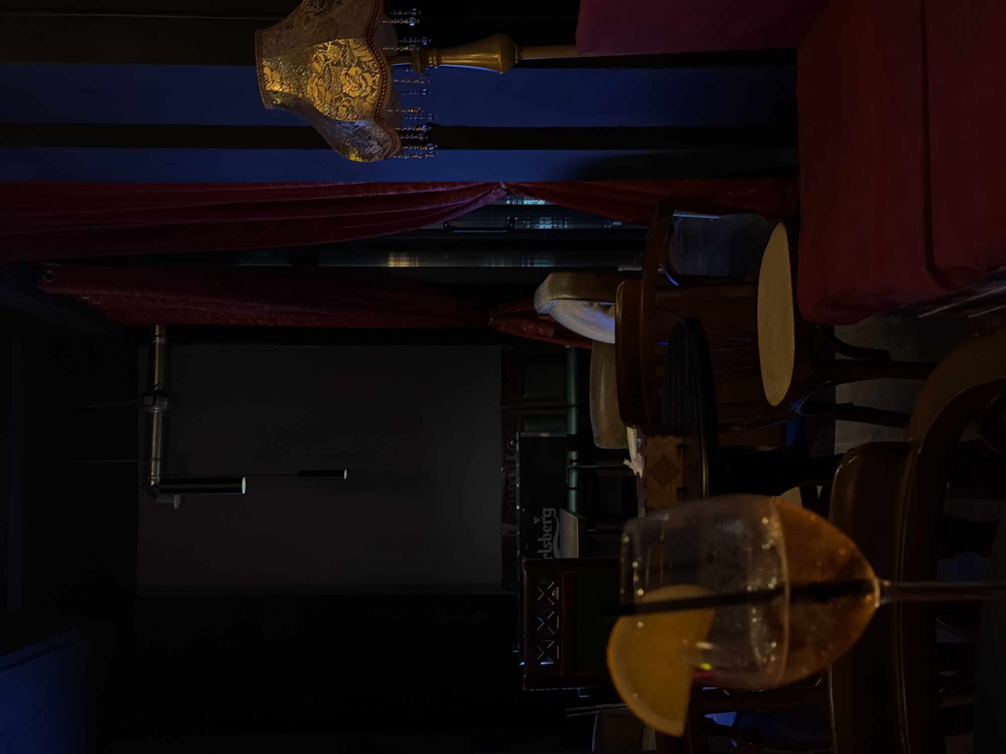 Afternoon scenes documented across Bishkek: bars, streets, sunset, Ferris wheel