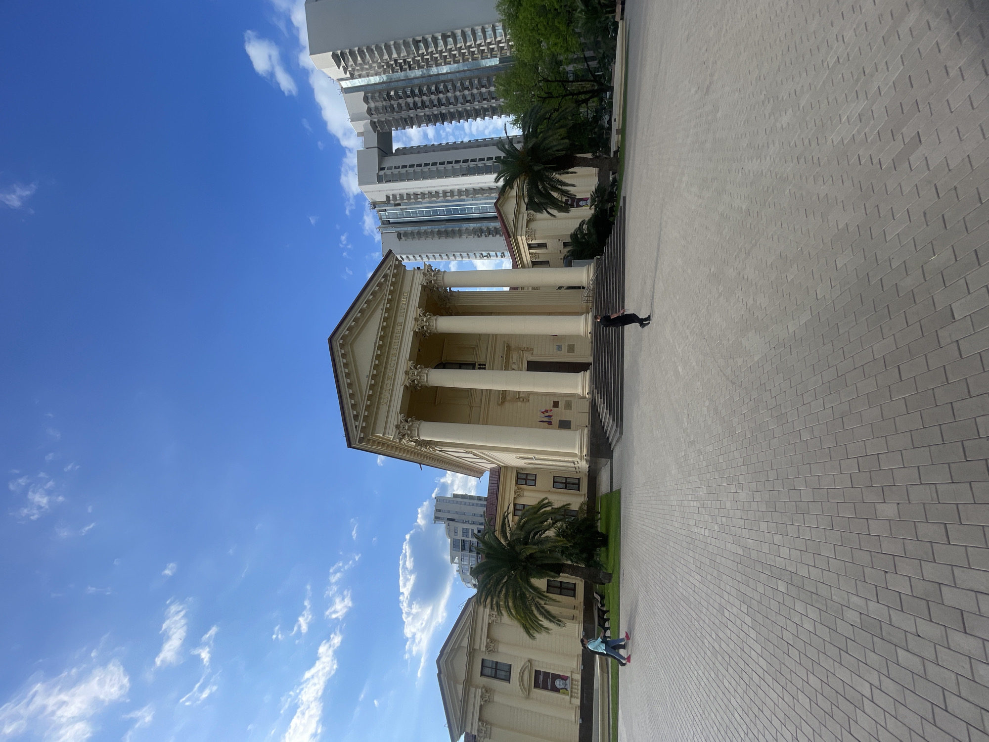 Early morning documentation of Sochi's historic architecture and monuments