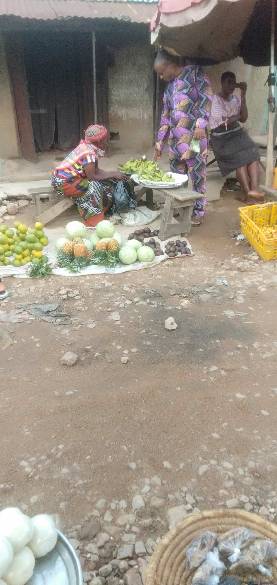 Ordinary market day documented in Sabon Tasha, Nigeria