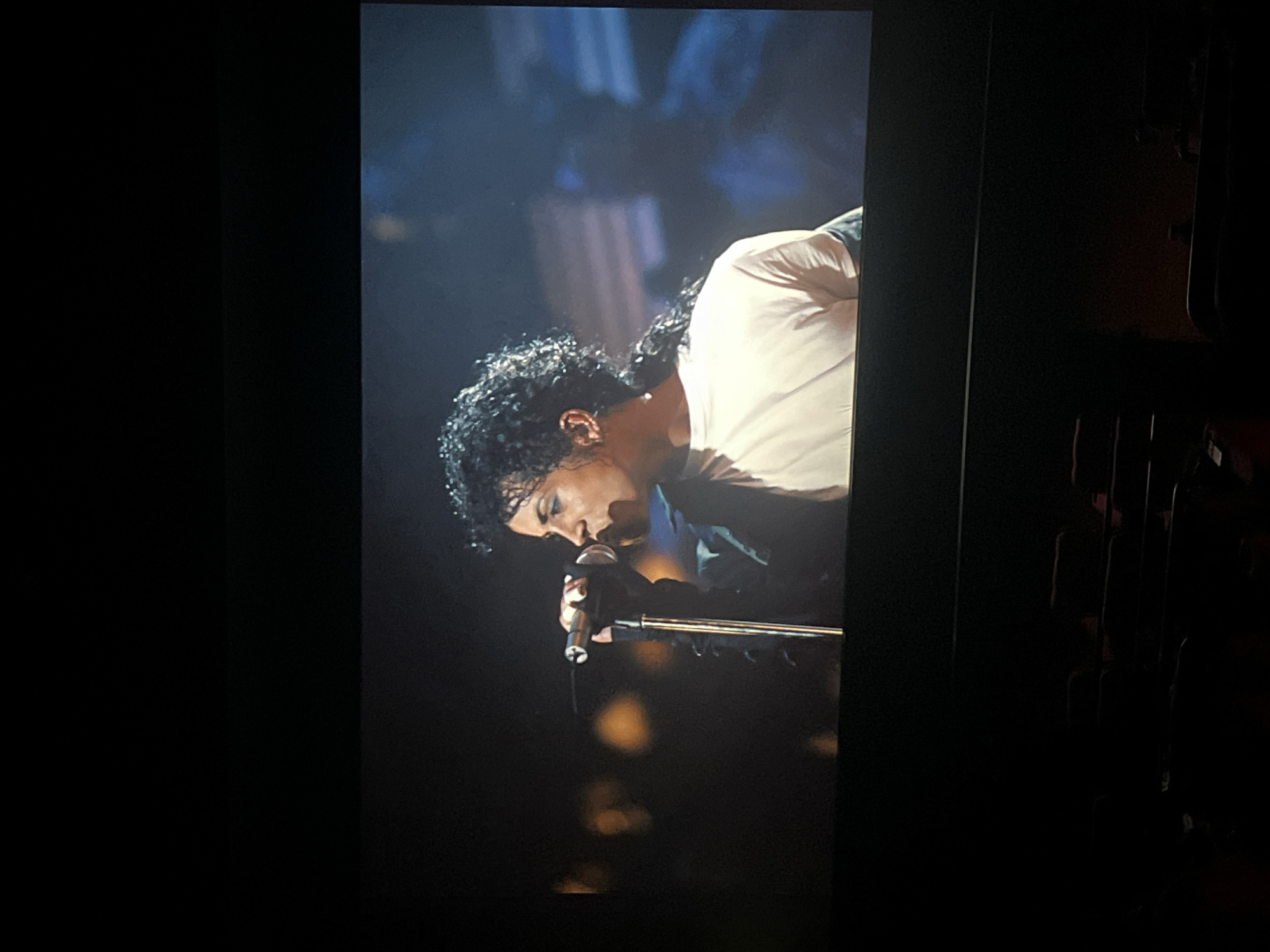 Michael Jackson performance screened in Sofia theater