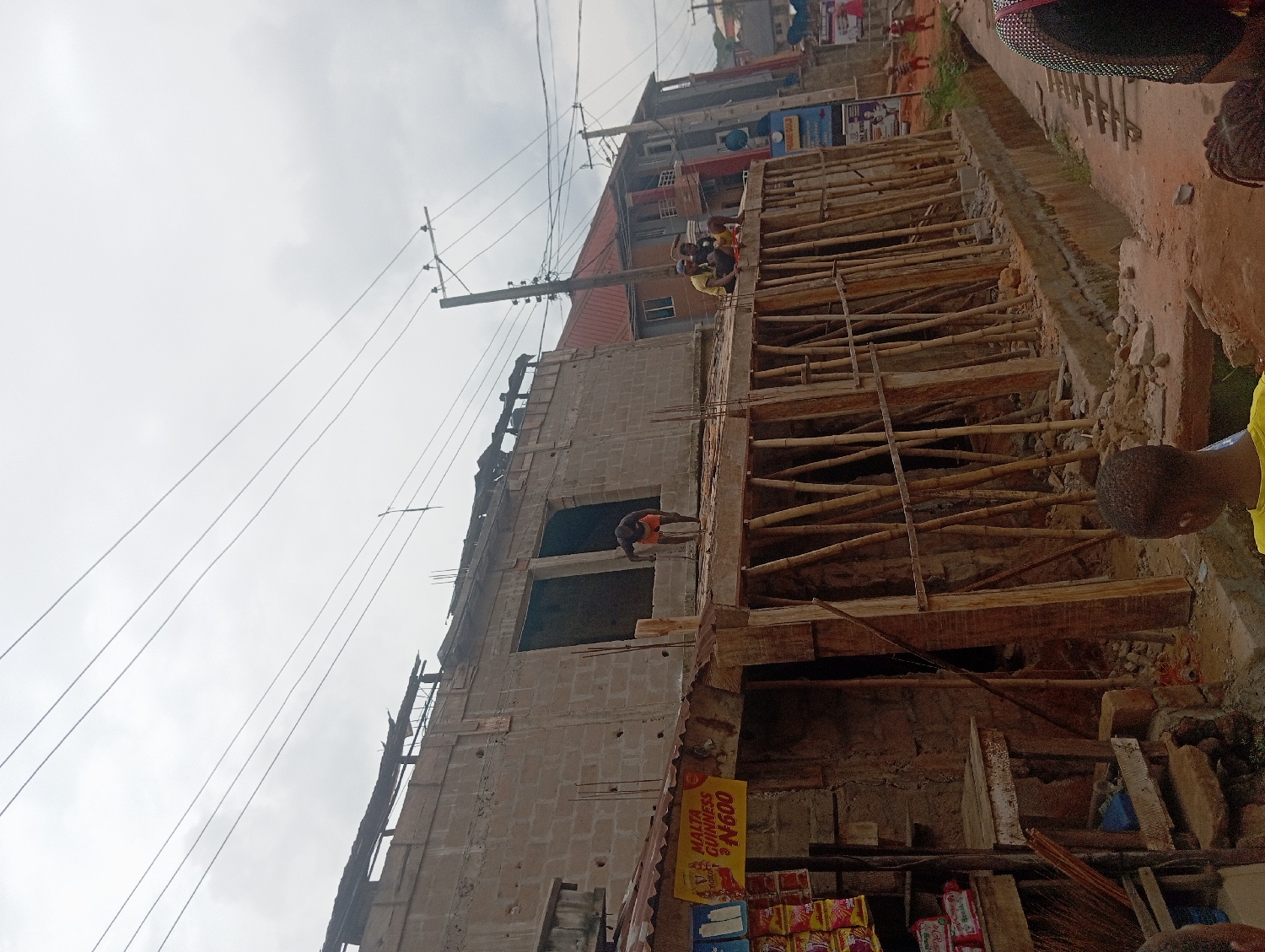 Overcast morning street life documented across Nkpor, Nigeria
