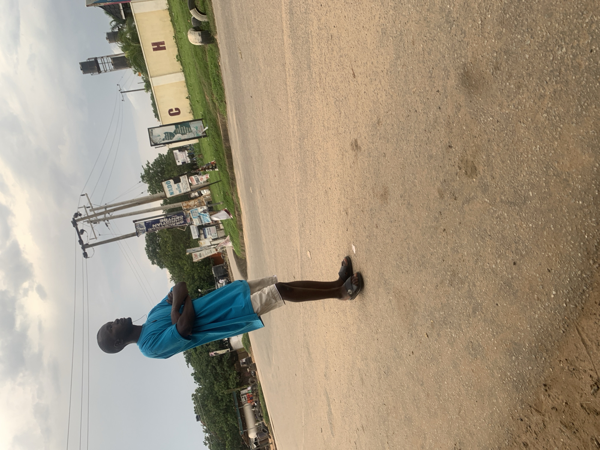 Daily street life scenes across Abuja neighborhoods