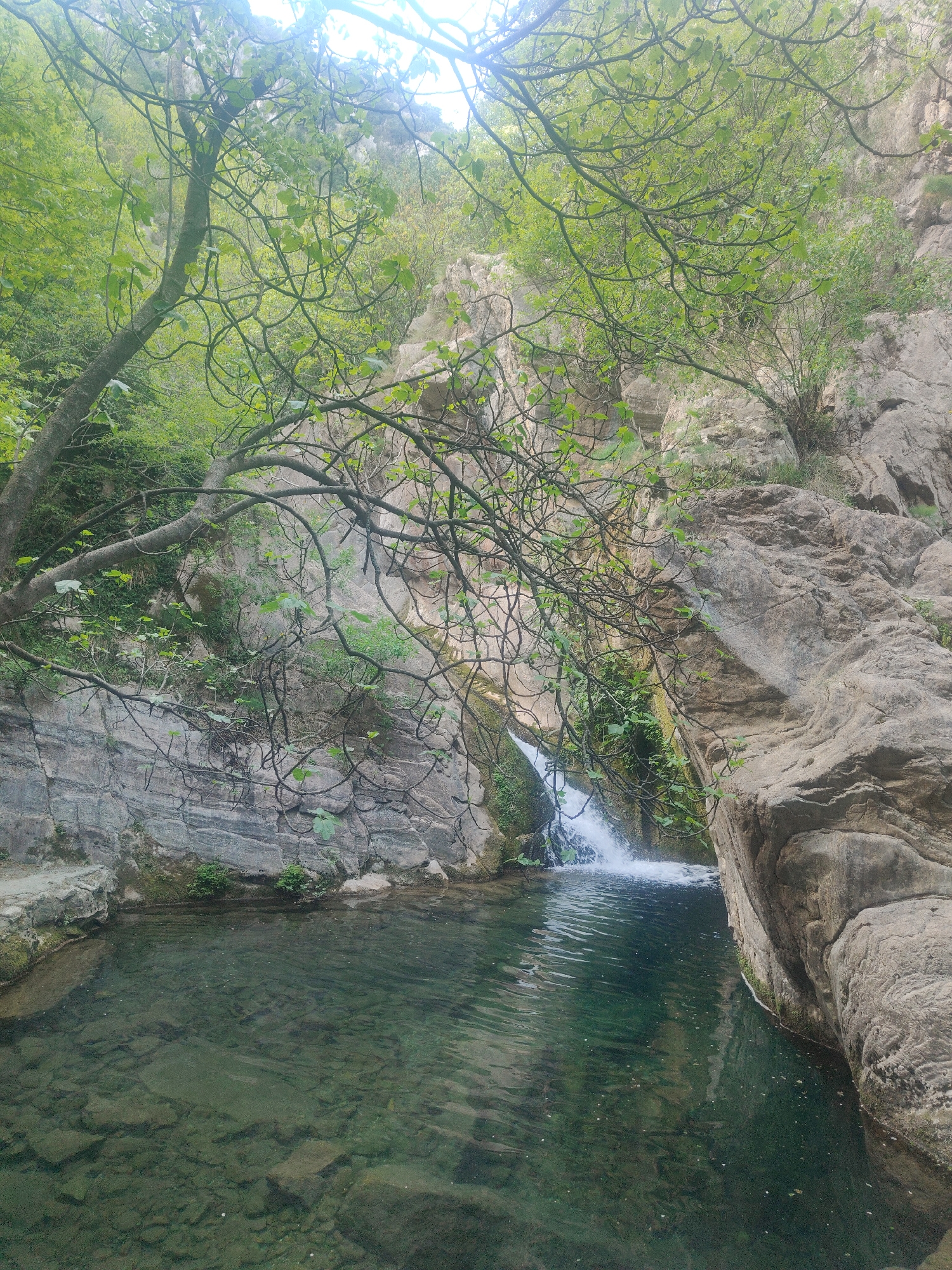 Tourist captures Montenegro waterfall scenes and local dining experience