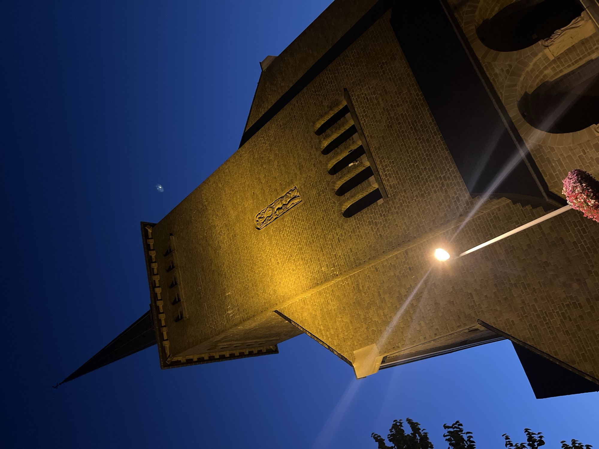 A quiet night in Saint-Vith, Belgium