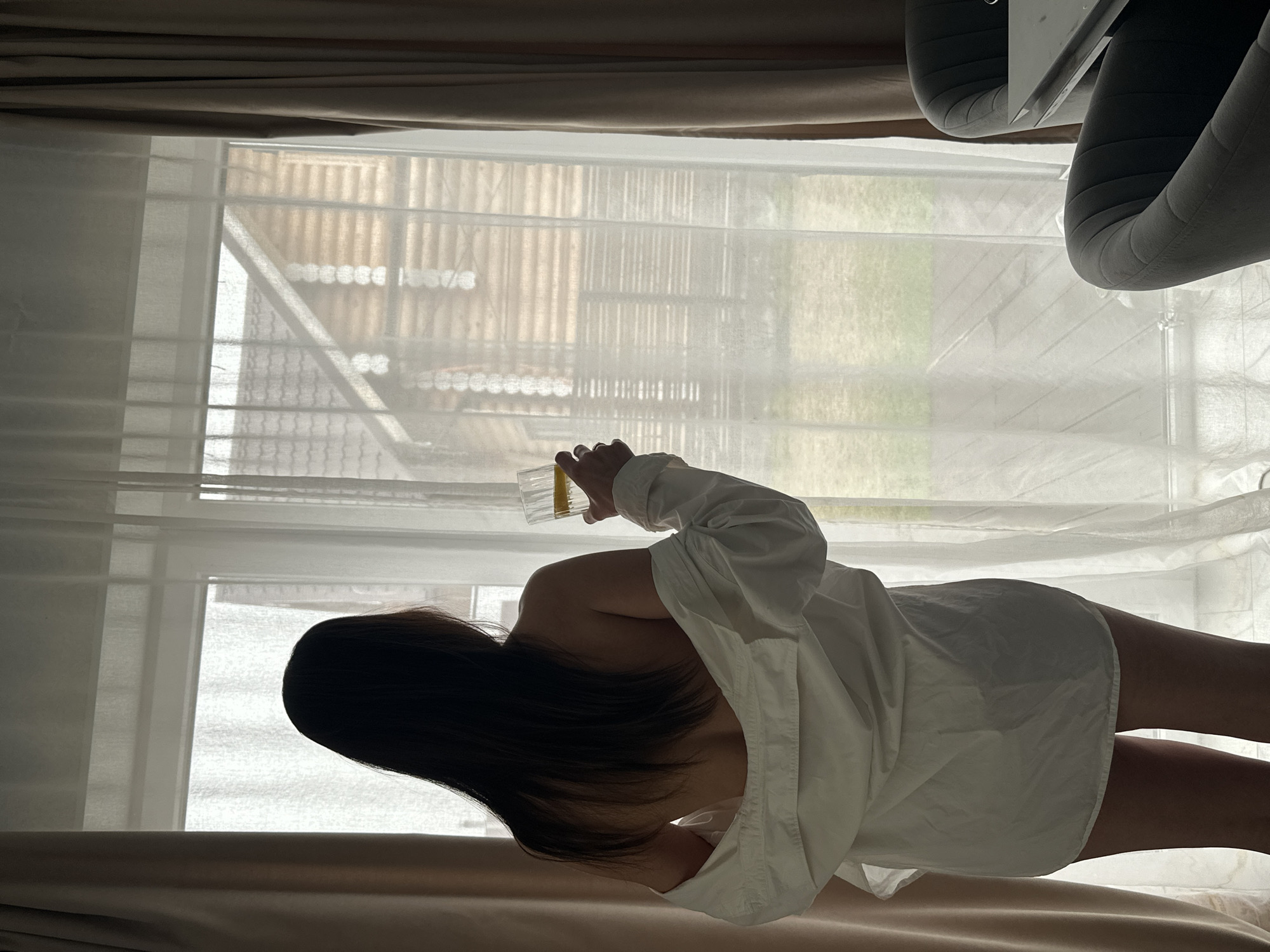 Early morning breakfast routine captured in Chaikovsky, Russia
