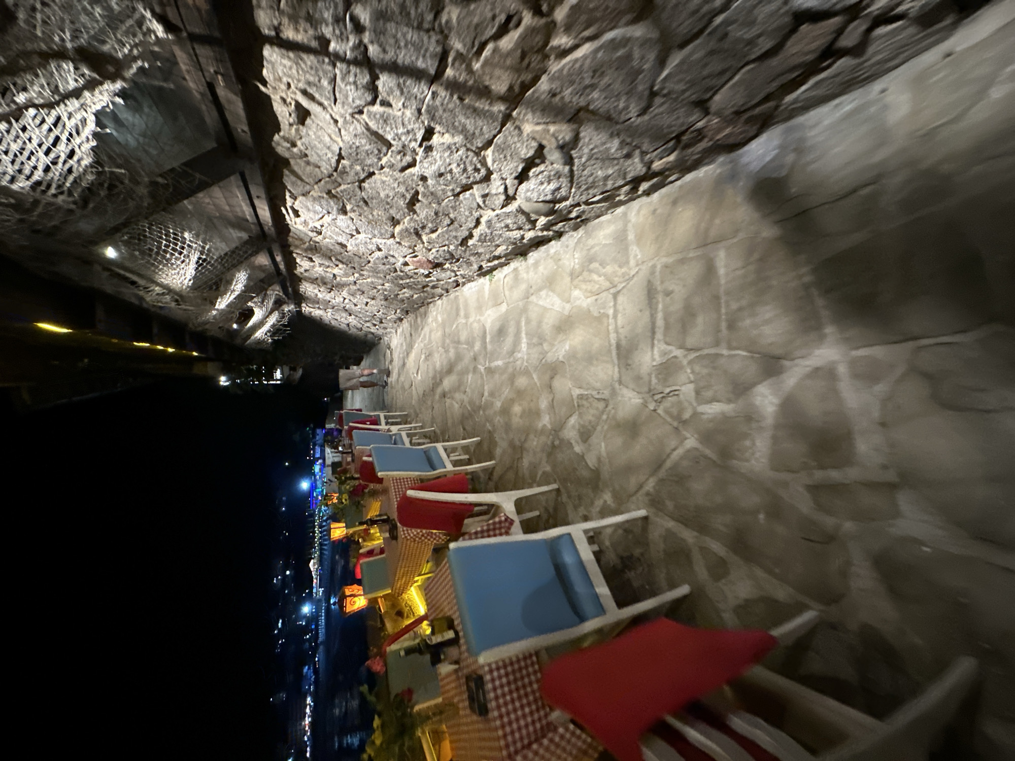 Evening coastal town exploration with dining and historic sites