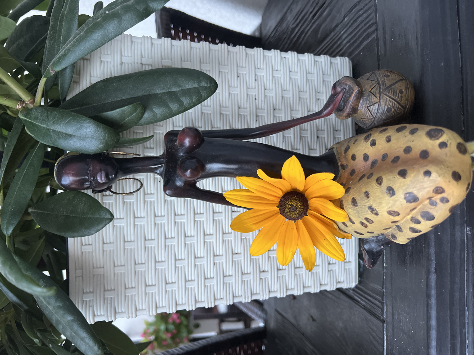 Home decor details and a dog, Kleosin, Poland