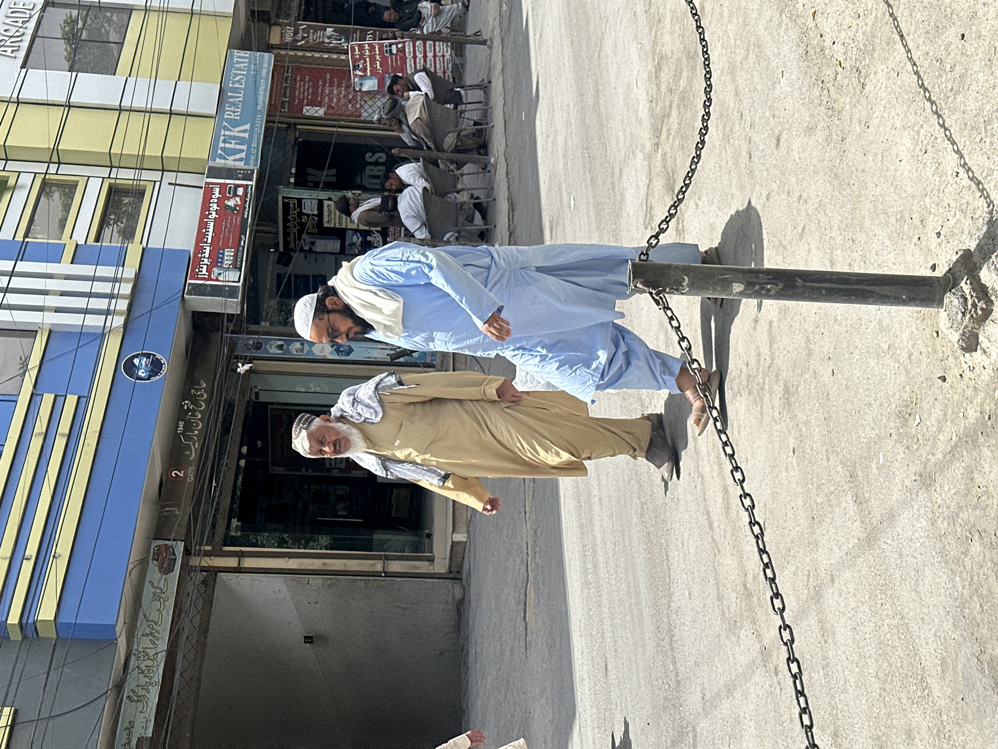 Morning scenes in Quetta show street life, media training