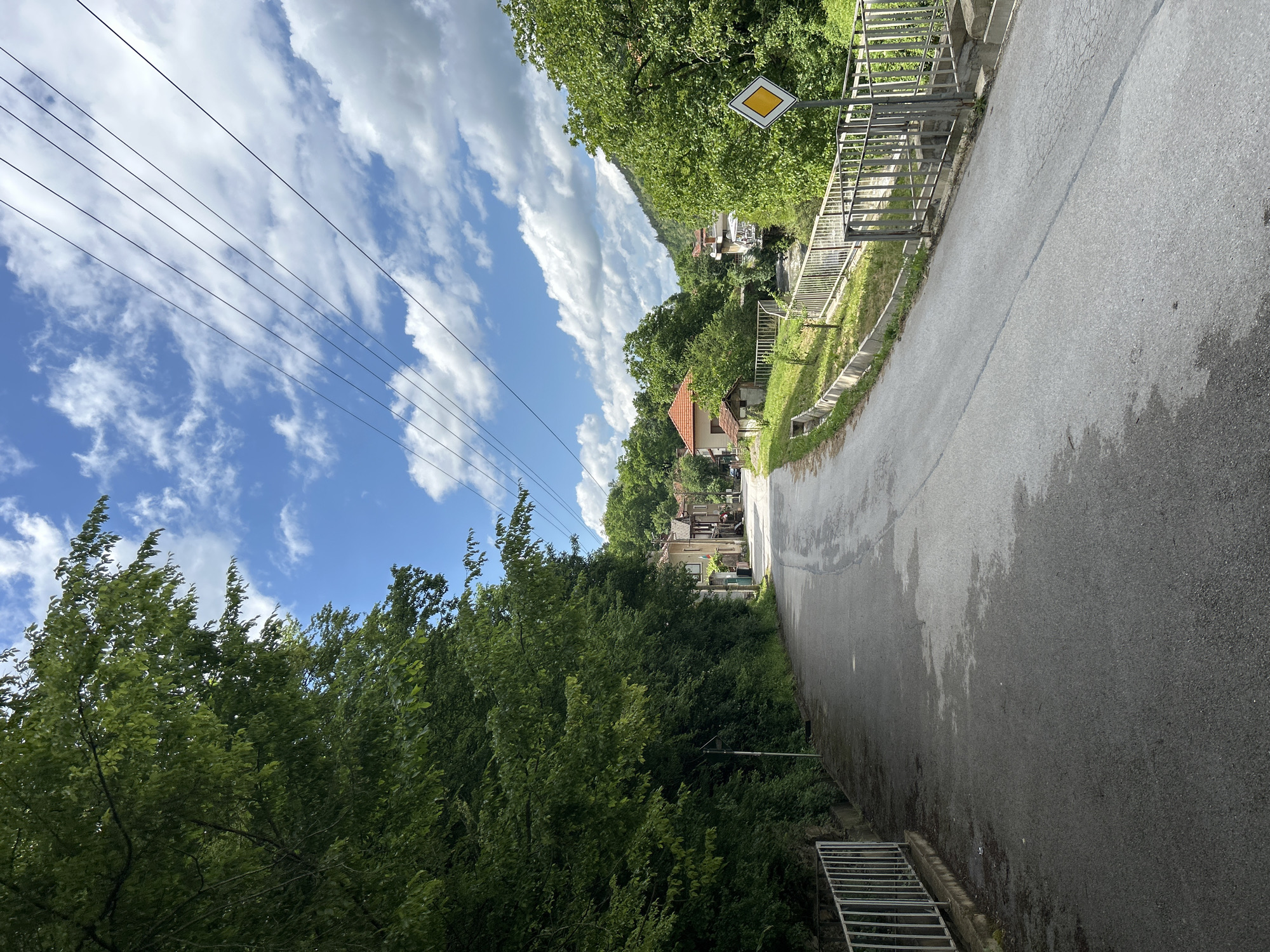 Rural mountain journey documented over 22 minutes in June
