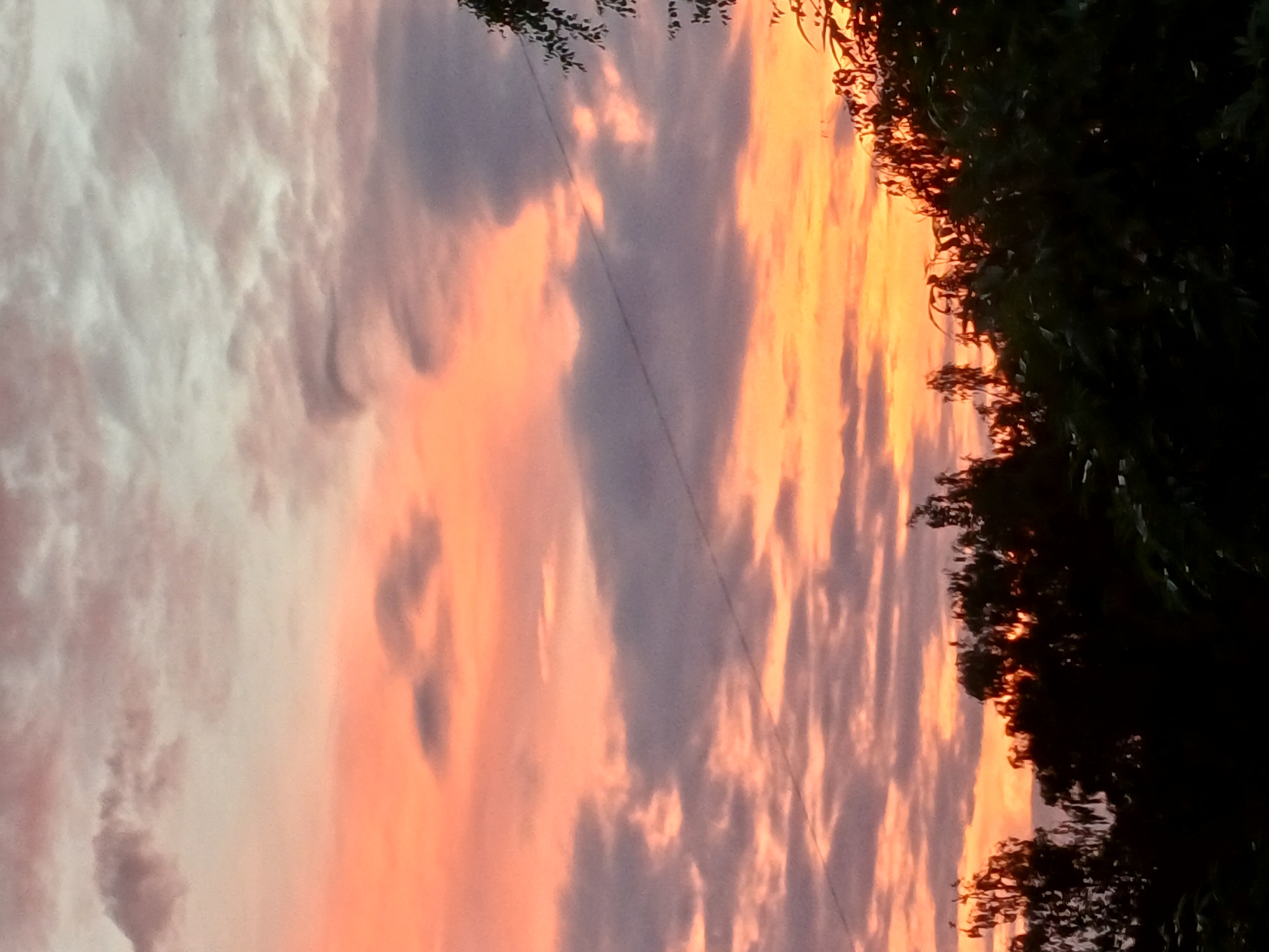 Dramatic sunset captivates Riga residents during June evening