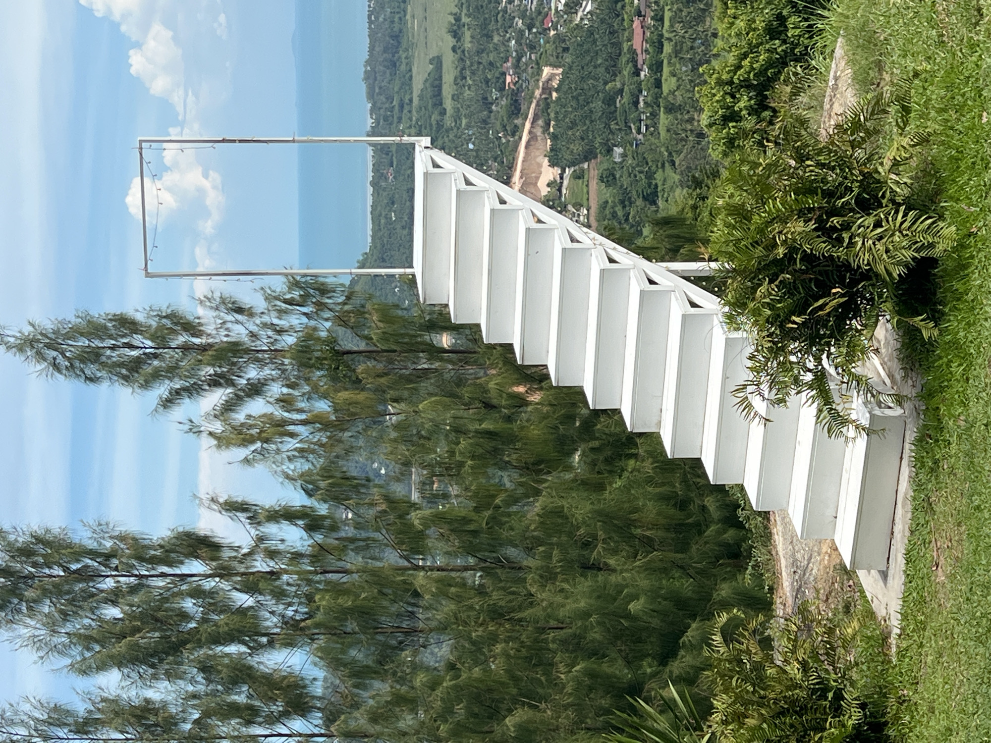 Hilltop viewpoint in Baan Thurian draws visitors to its photo-ready staircase