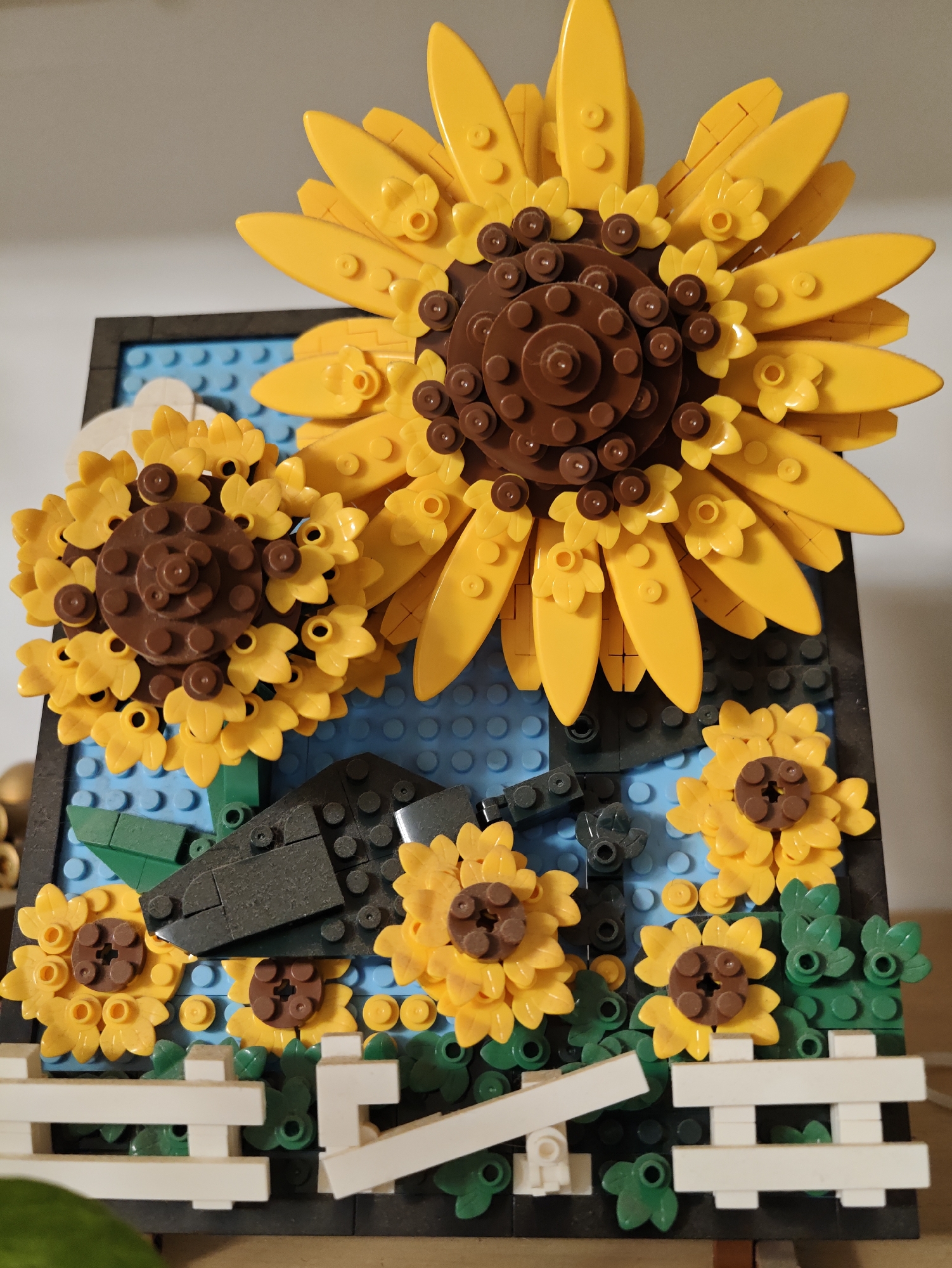 LEGO builds, plush toys, and trinkets fill a home in Petah Tikva