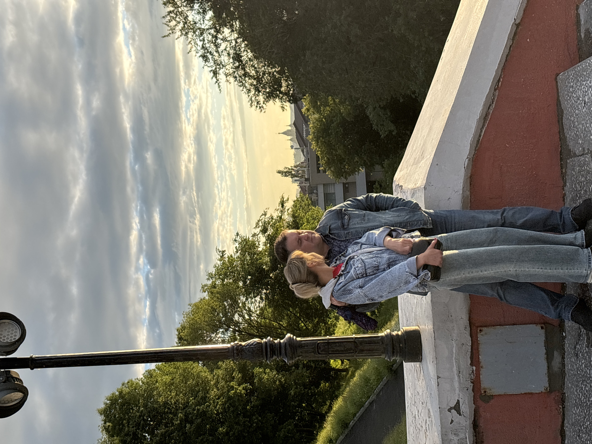 Golden hour along the Chkalov Stairs and Volga embankment