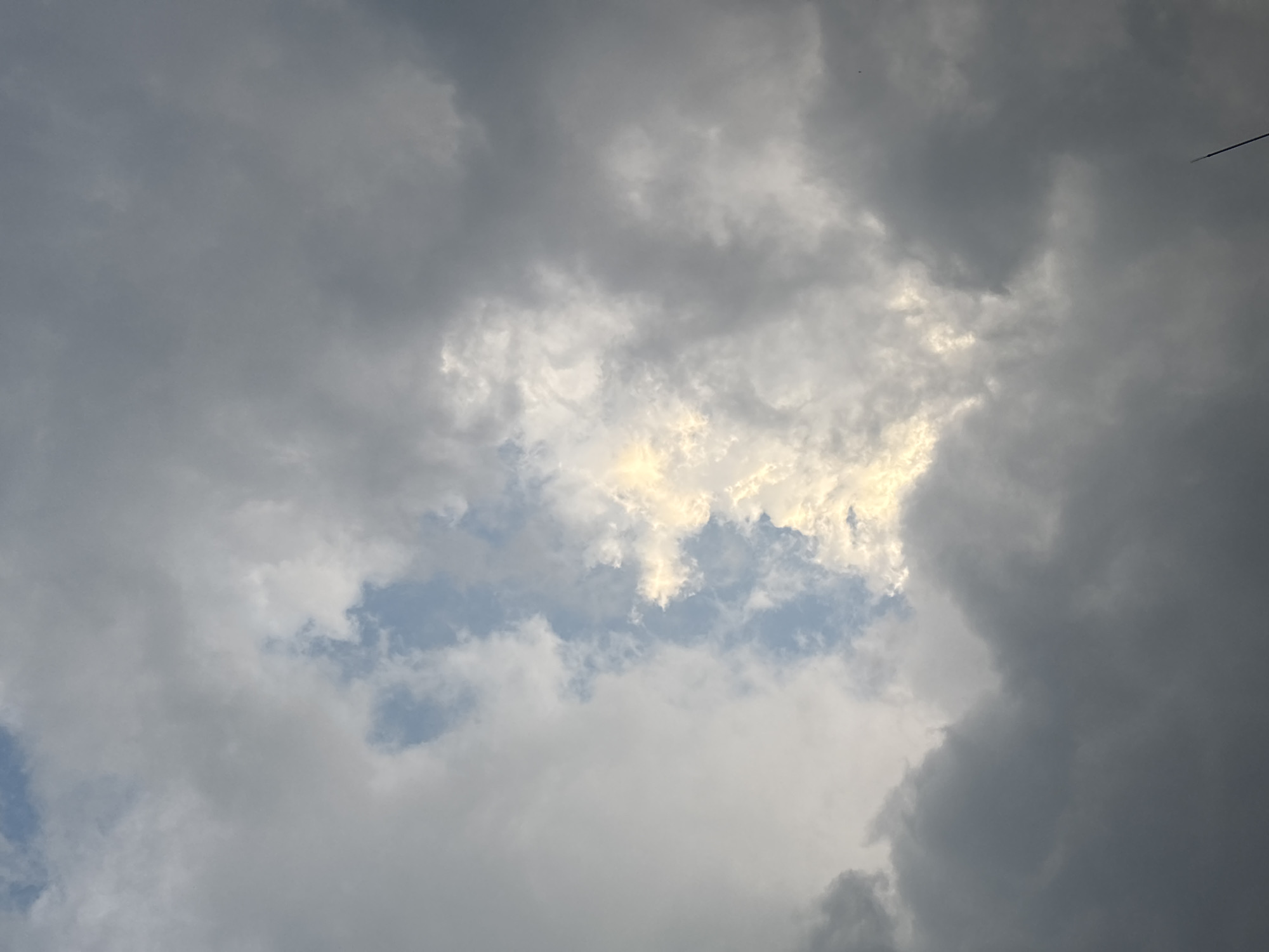 Daily life documented in Bogor during stormy weather