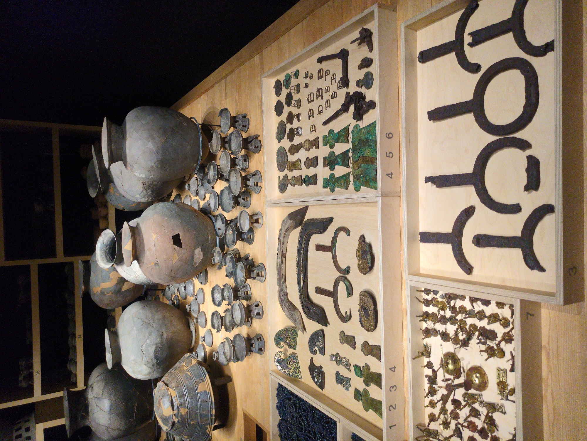 Tourist documents Gyeongju museums and Gold Crown exhibit