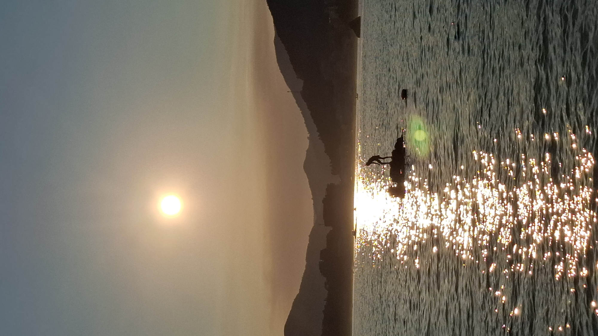 Adriatic sunset and coastal evening in Budva, Montenegro