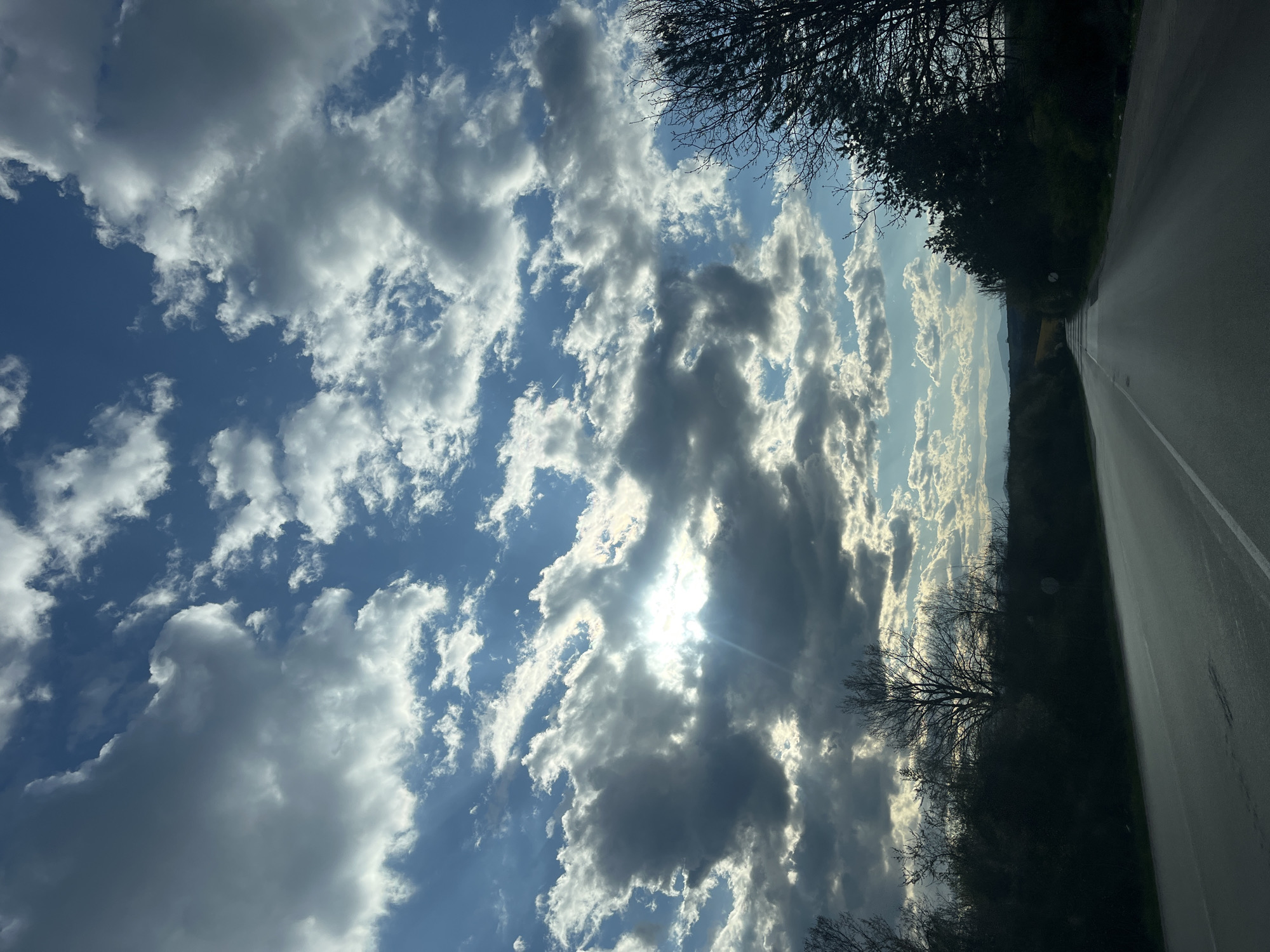 Road view documented near Kravoder, Bulgaria Thursday afternoon