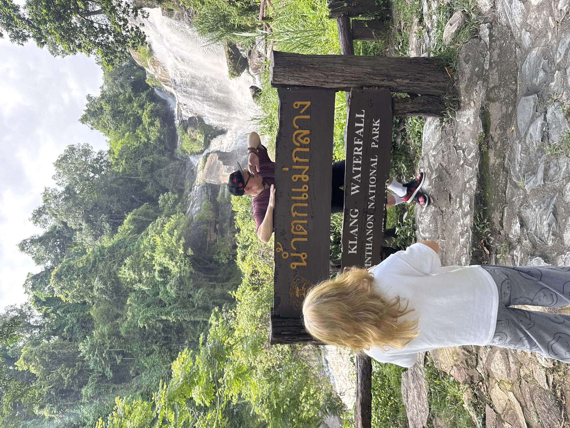 Morning stop at Mae Klang Waterfall in northern Thailand