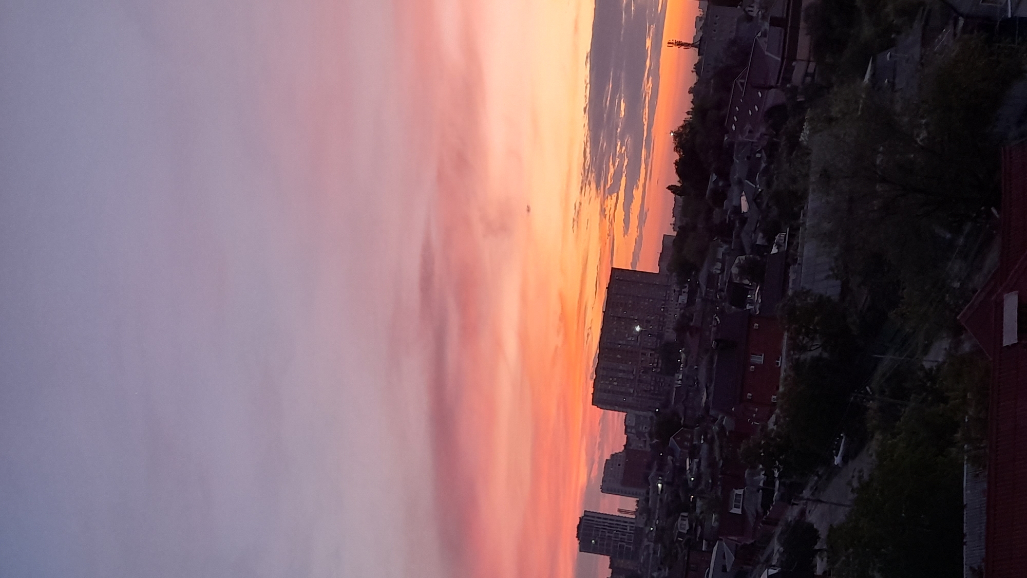 Sunset views captured over Bataysk residential district June 5
