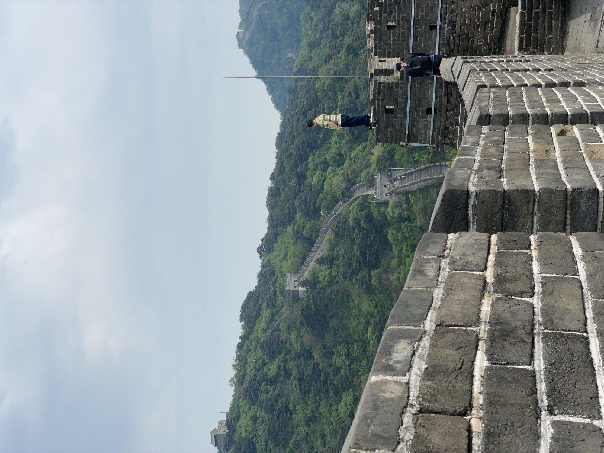 Morning visit to Great Wall's Mutianyu section documented