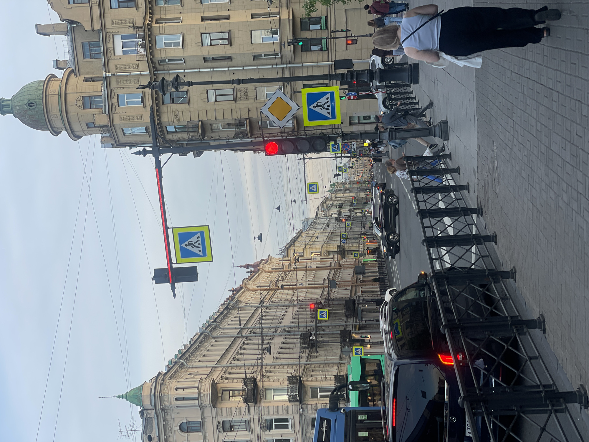 Witness Documents Afternoon Street Life Across Saint Petersburg Districts