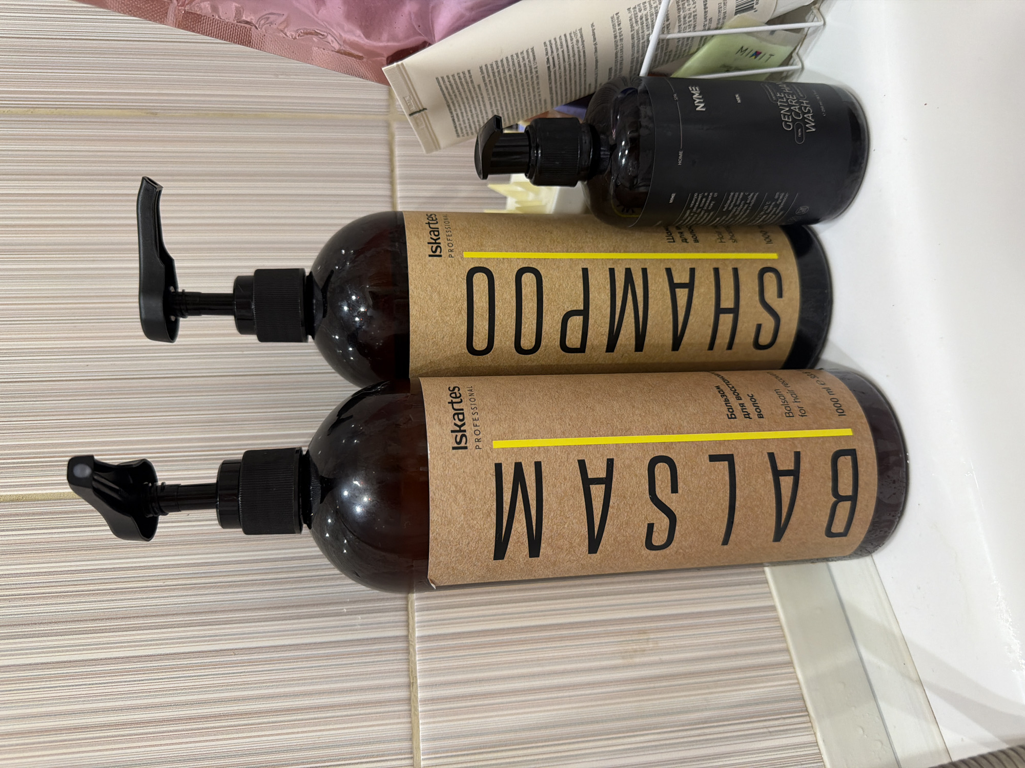Bathroom shelf products on display in Semiluki
