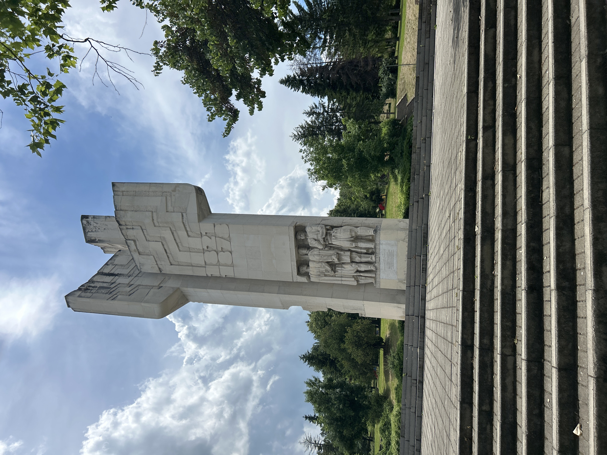 Morning drive with monument stops and retail detours
