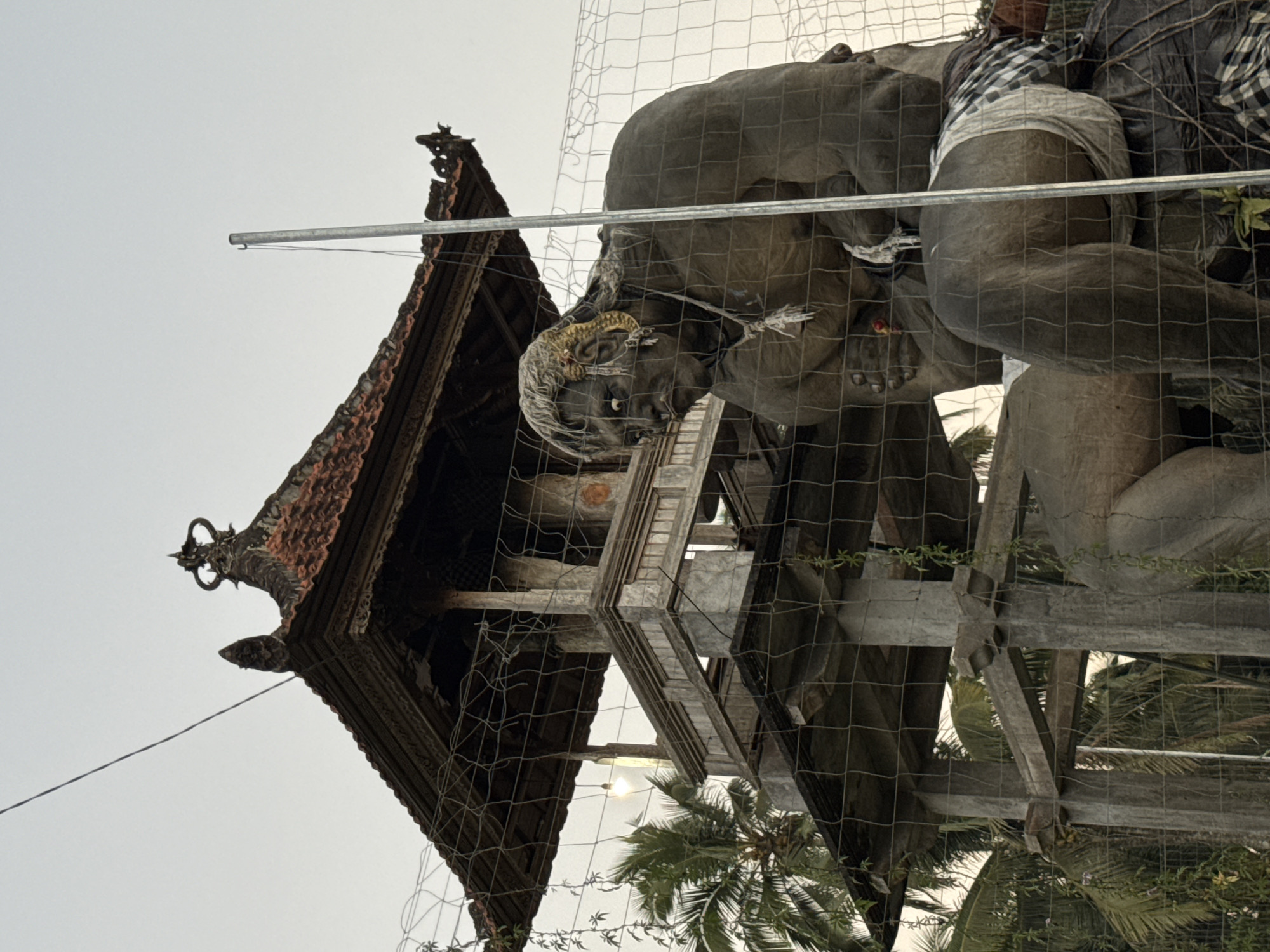 Imposing Balinese demon effigy spotted in Payangan