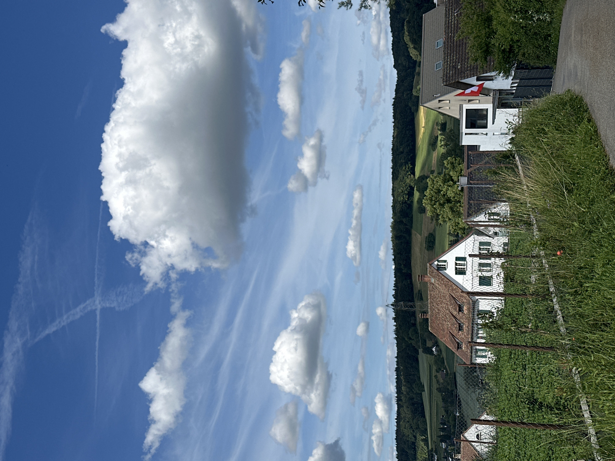 Rural Lufingen landscapes documented during afternoon walk
