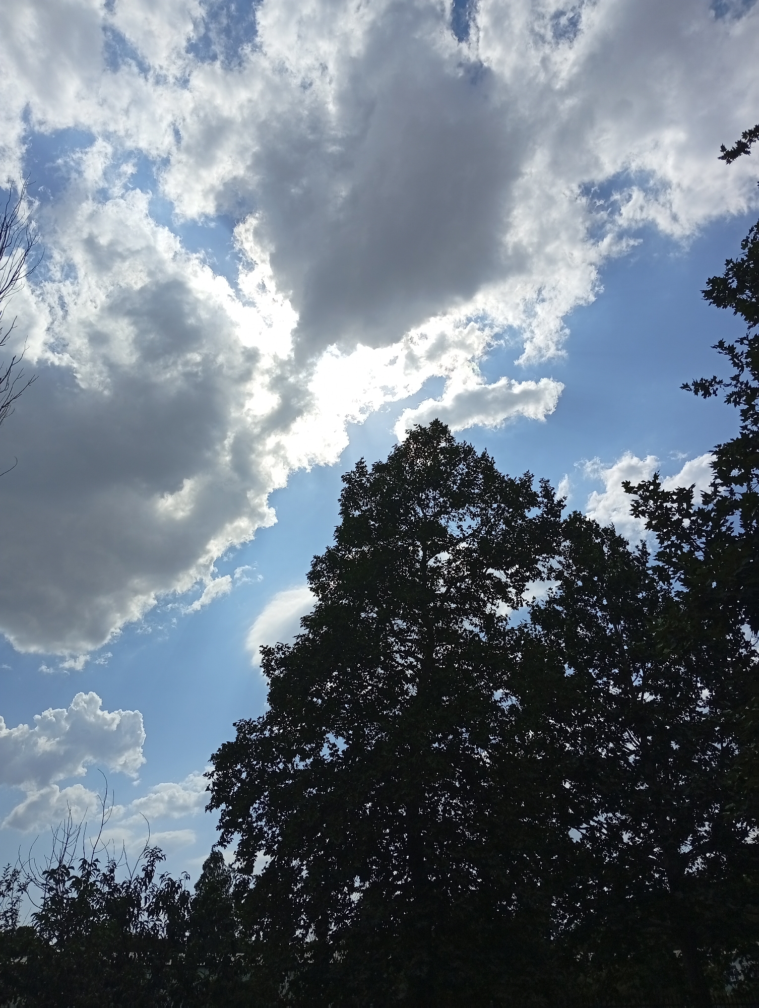 Street scenes and skies around Angren on a cloudy summer morning
