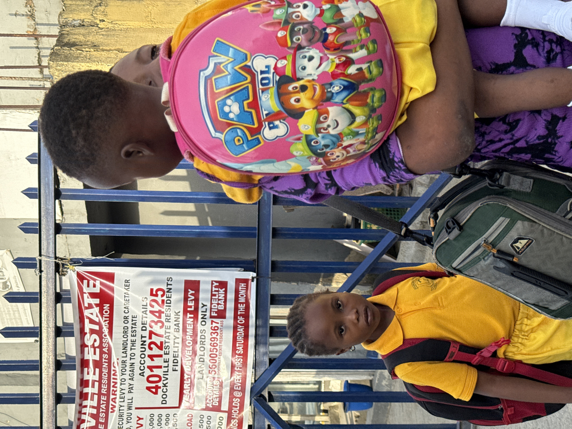 Morning street scenes captured in Ado, Nigeria