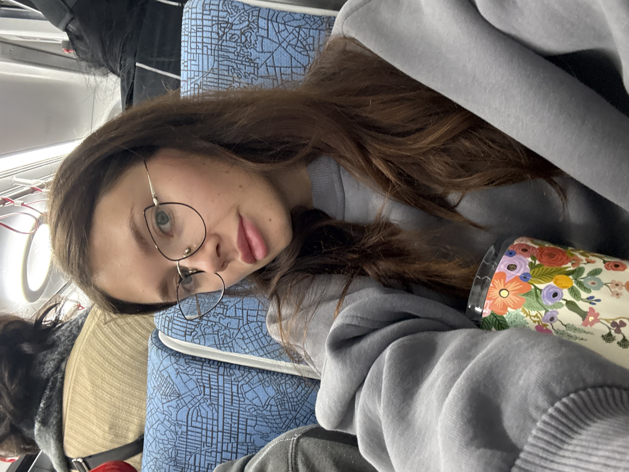 Passengers take selfies on Tel-Aviv public transport