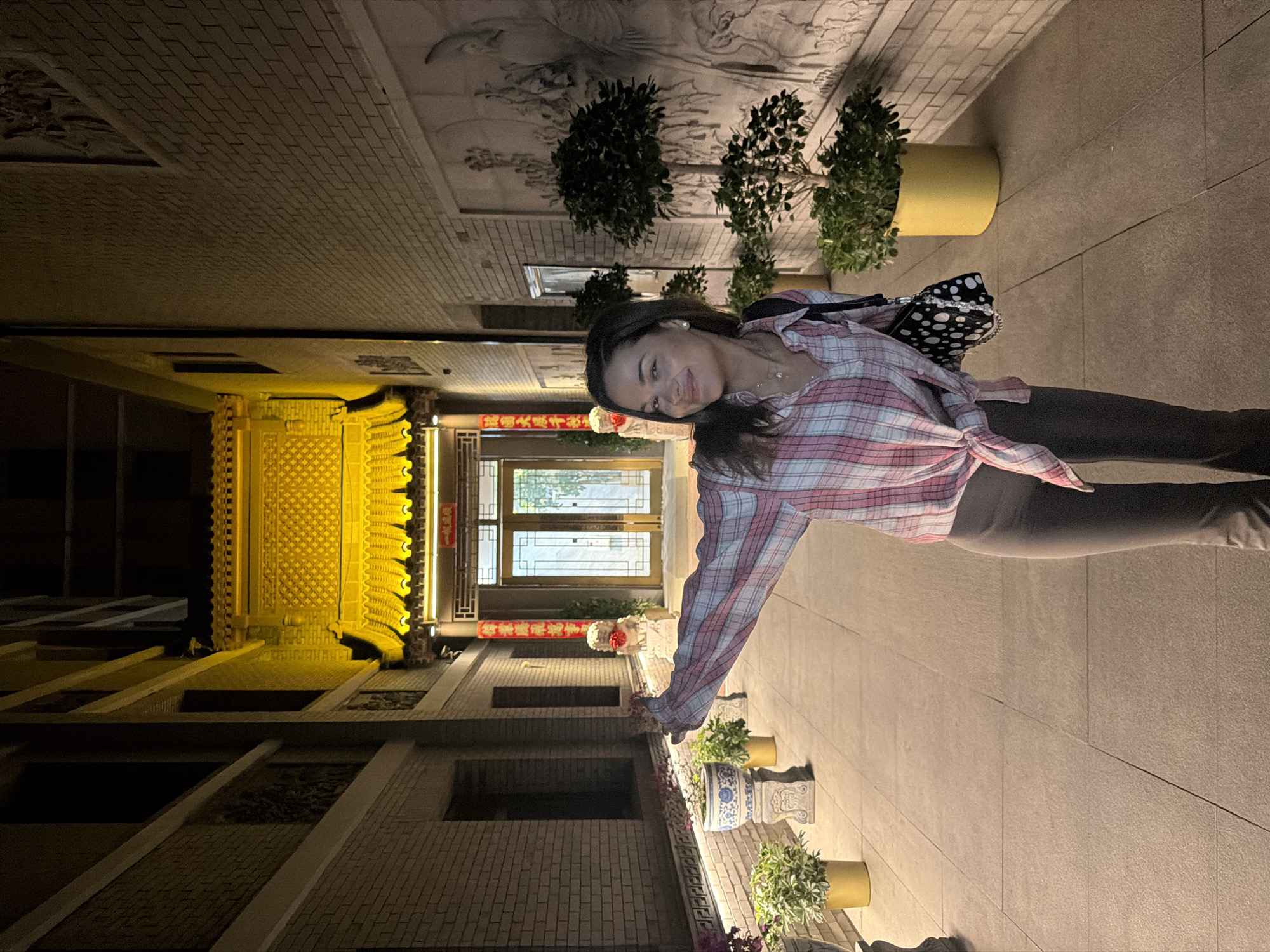 Woman spotted in traditional Beijing alleyway, Dongcheng District