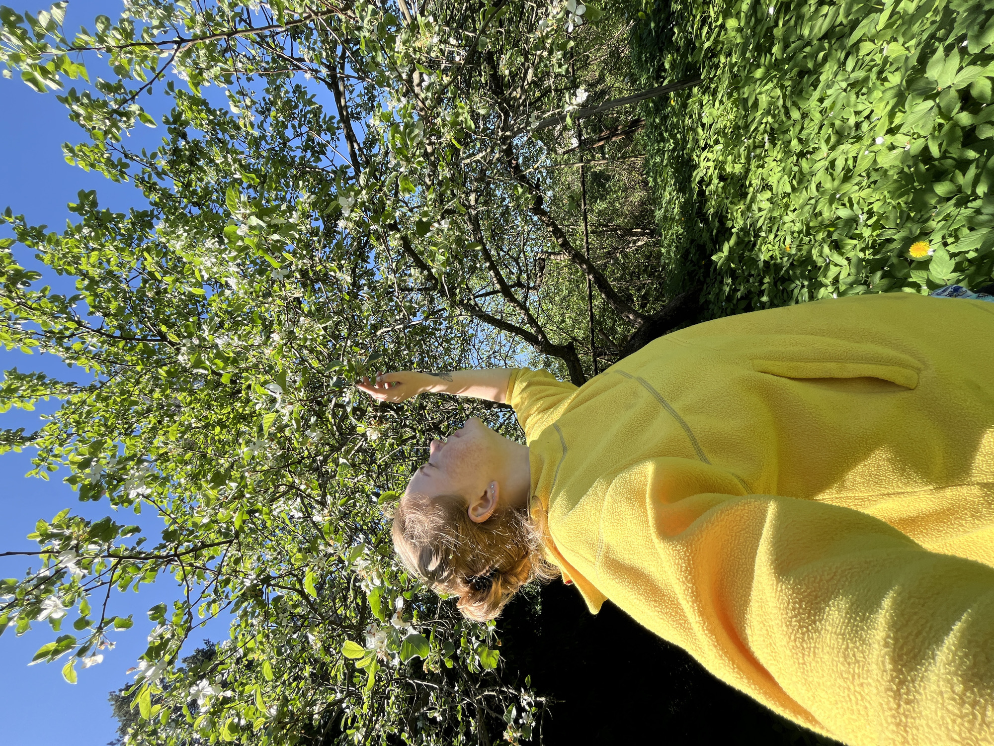 Spring morning moments documented in Chaikovsky, Russia
