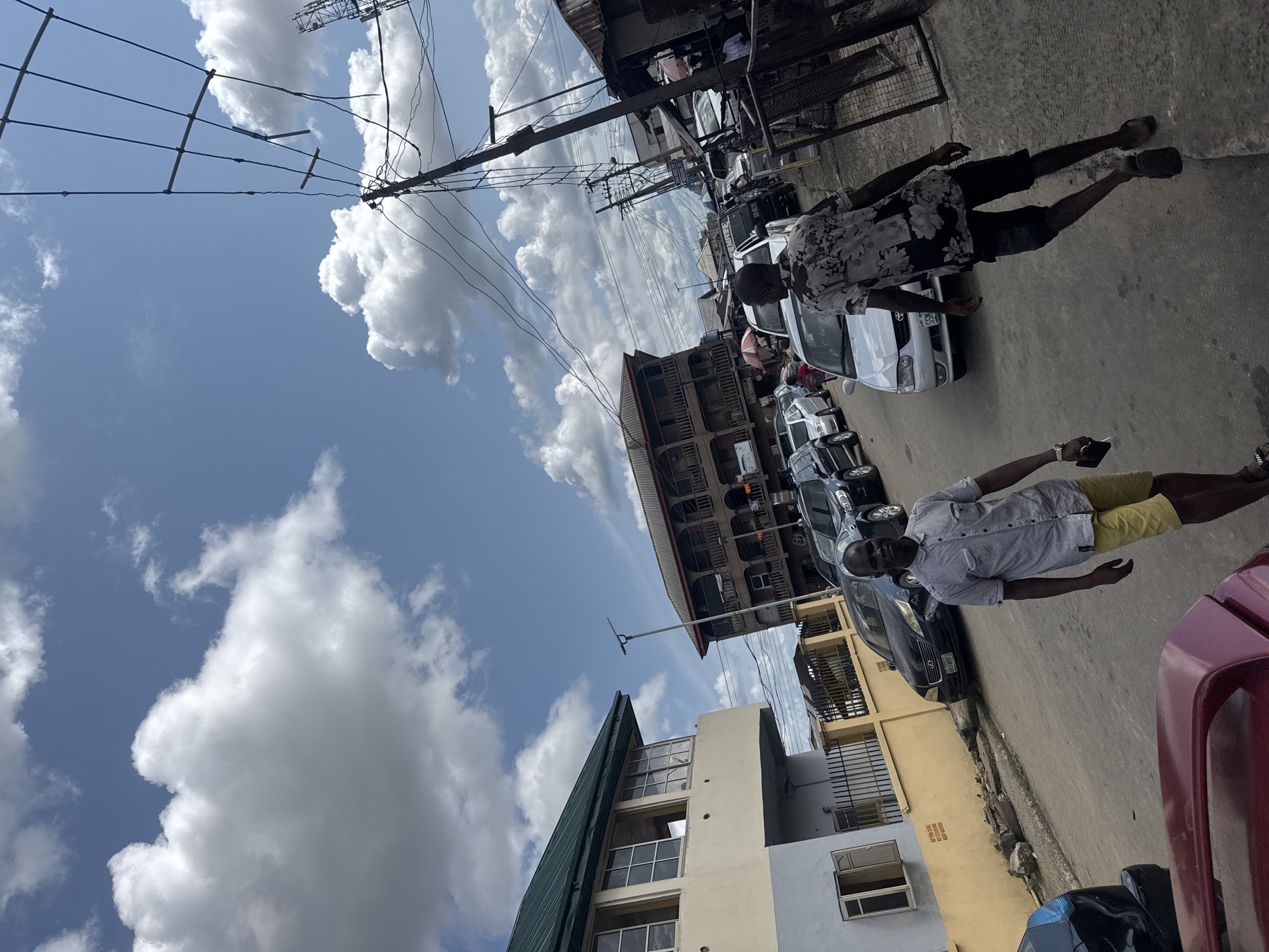 Two men spotted on busy Port Harcourt street