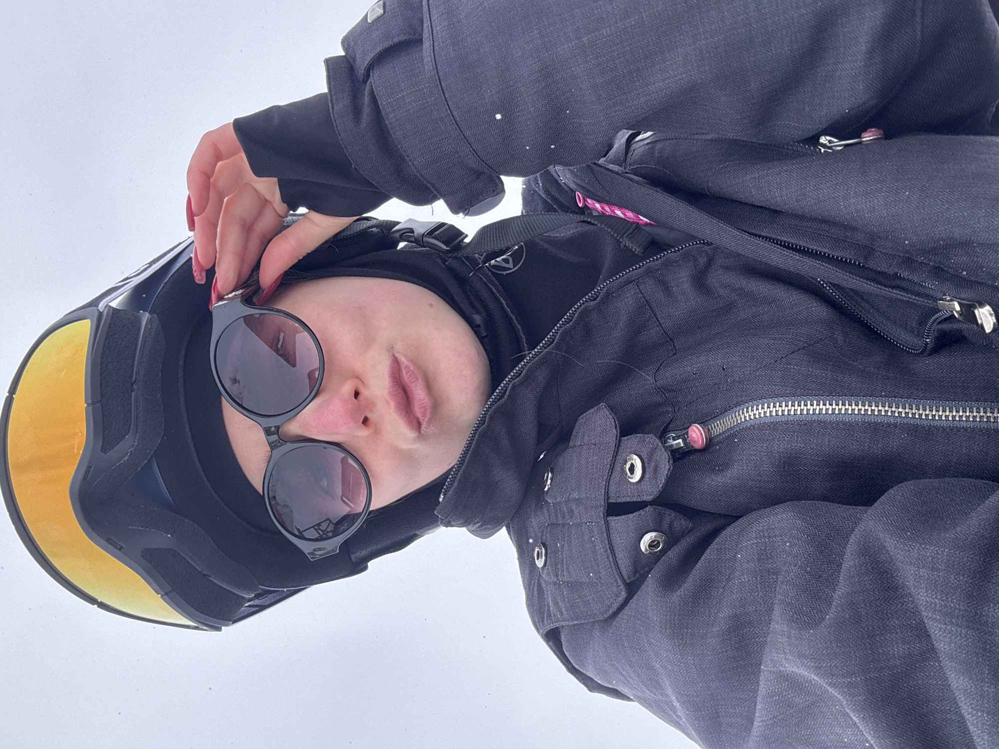 Ski resort moments captured during brief window