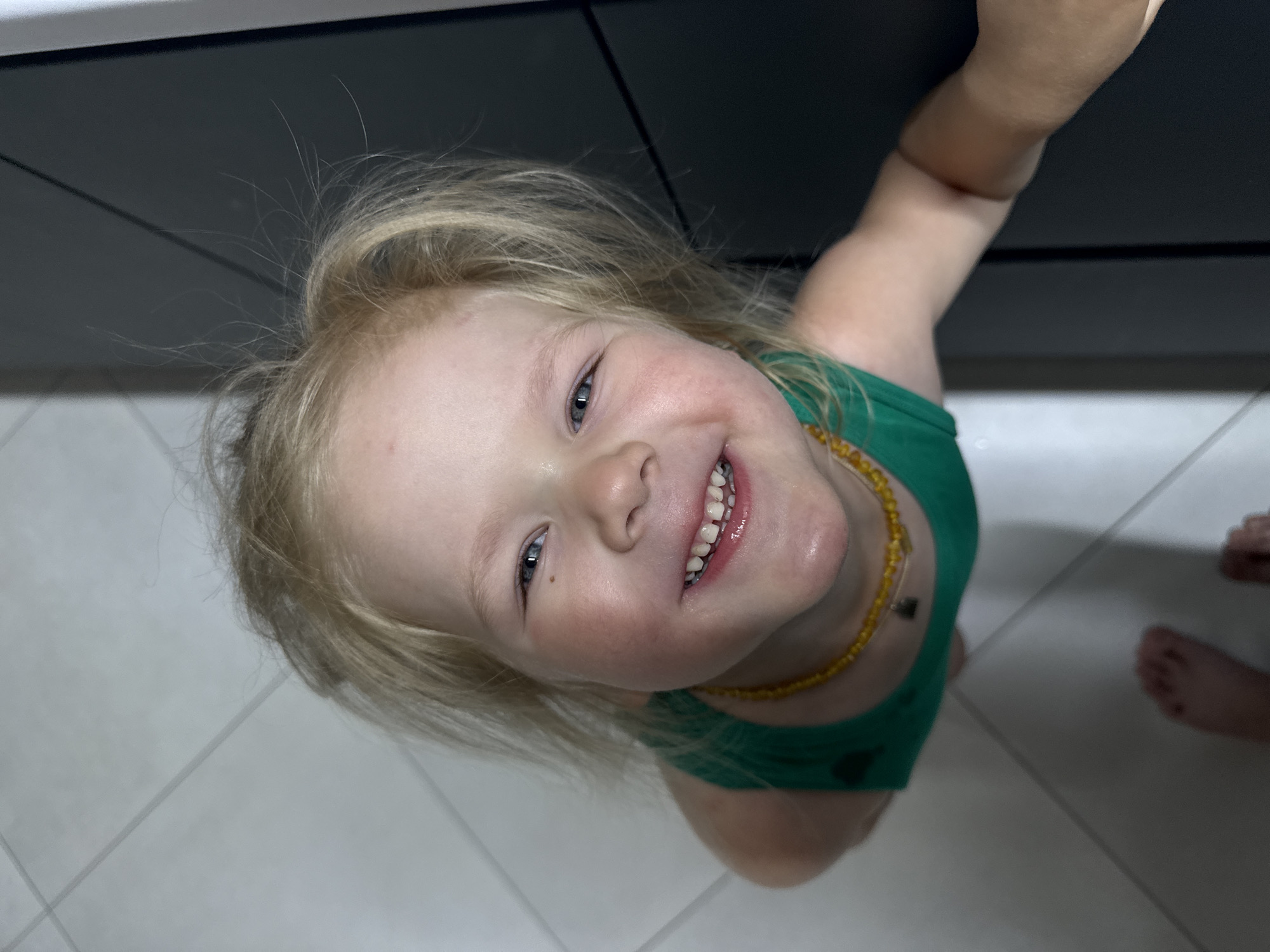 Mother and child's daily moments captured in Russian home