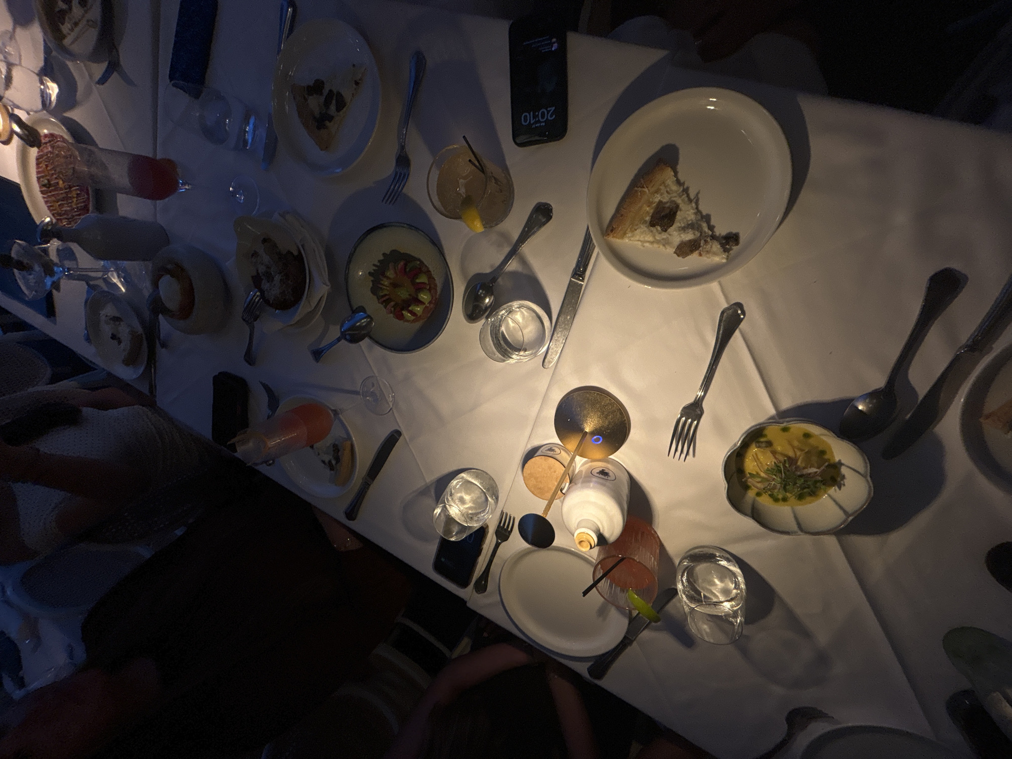 Late-night birthday dinner out in Miami