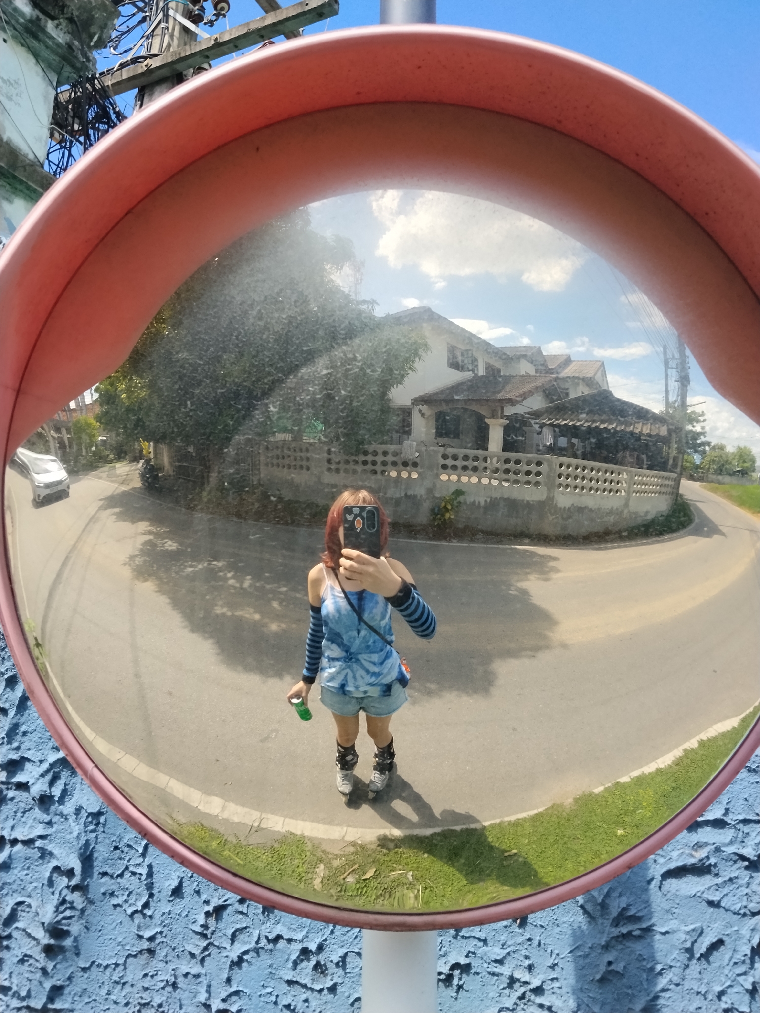 Skating and street moments in the Chiang Mai suburbs