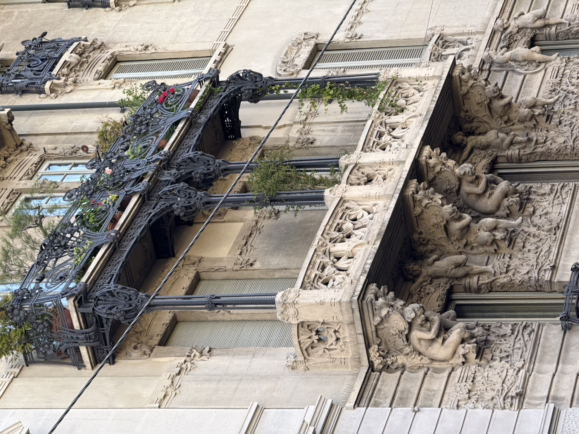 Tourist documents Milan architecture and street life