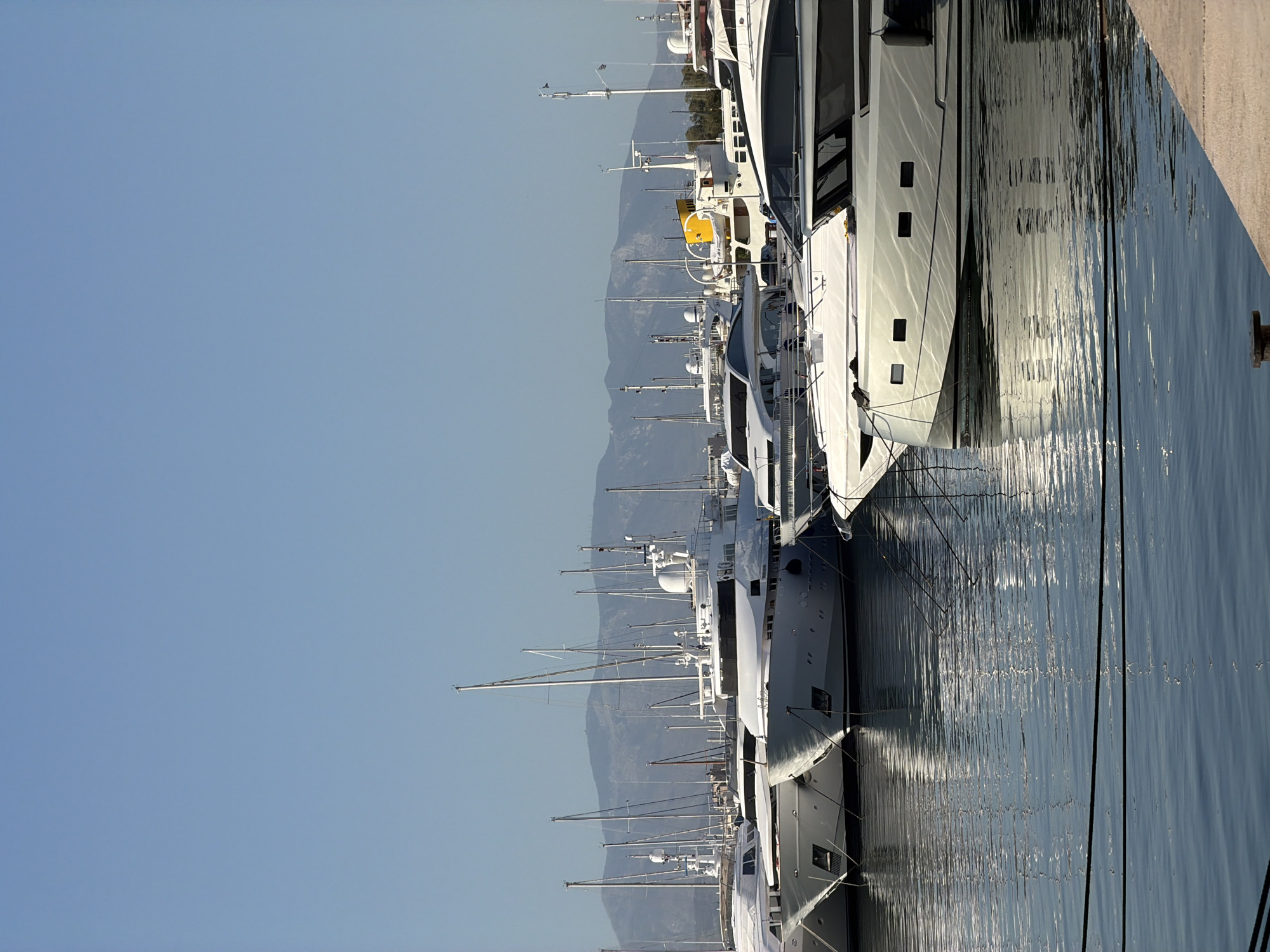 Tranquil afternoon captured at Paleo Faliro marina, Greece