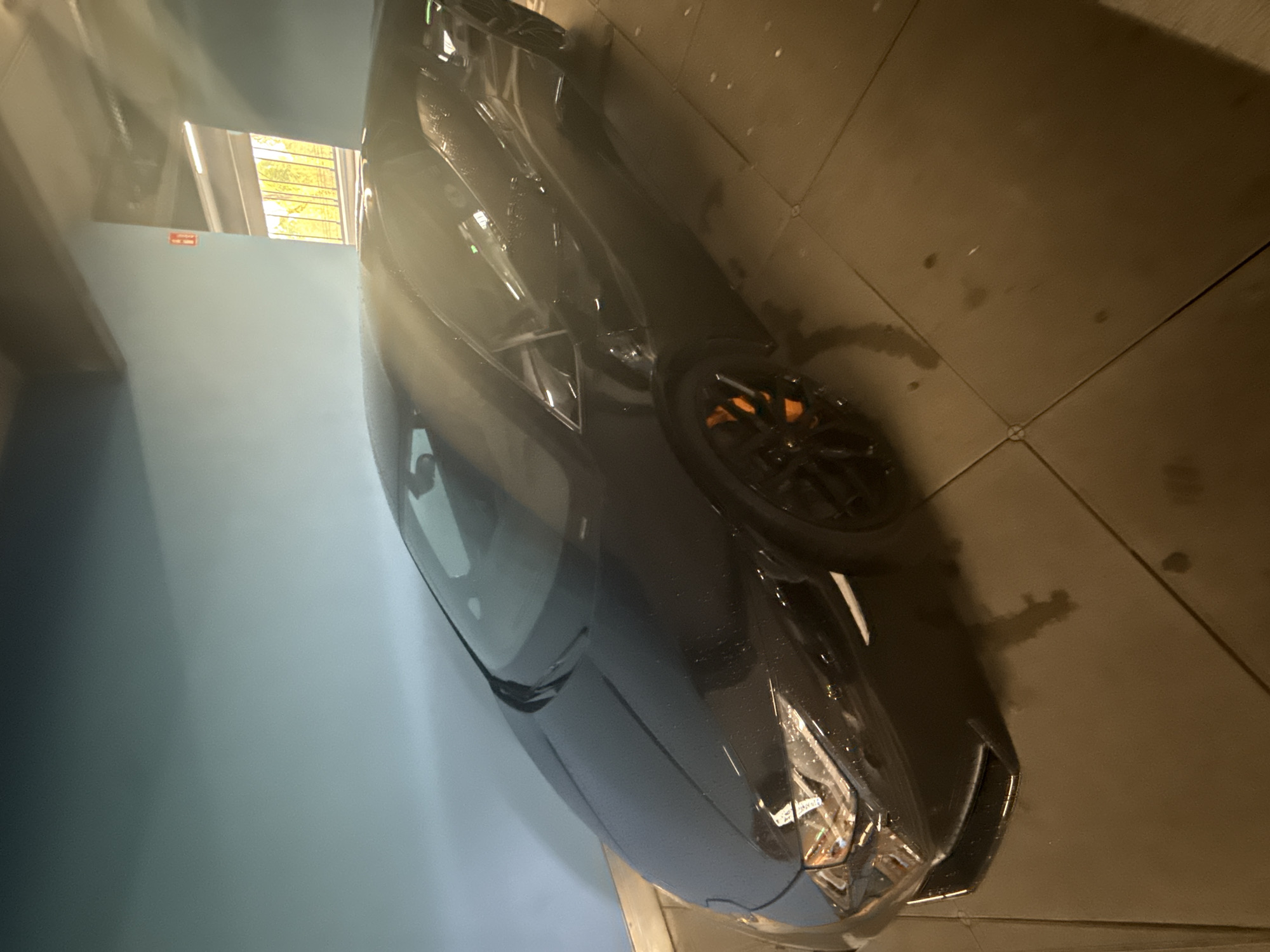 Lamborghini display draws crowds to Rheine shopping mall