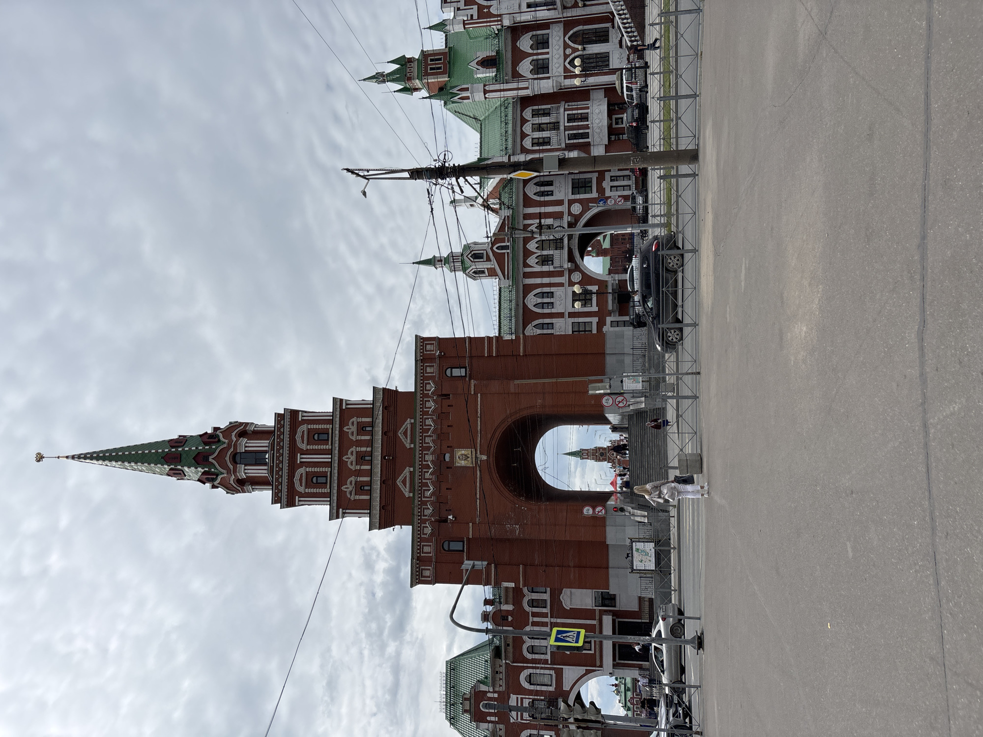 Strolling Yoshkar-Ola's embankment: statues, domes, and riverside streets