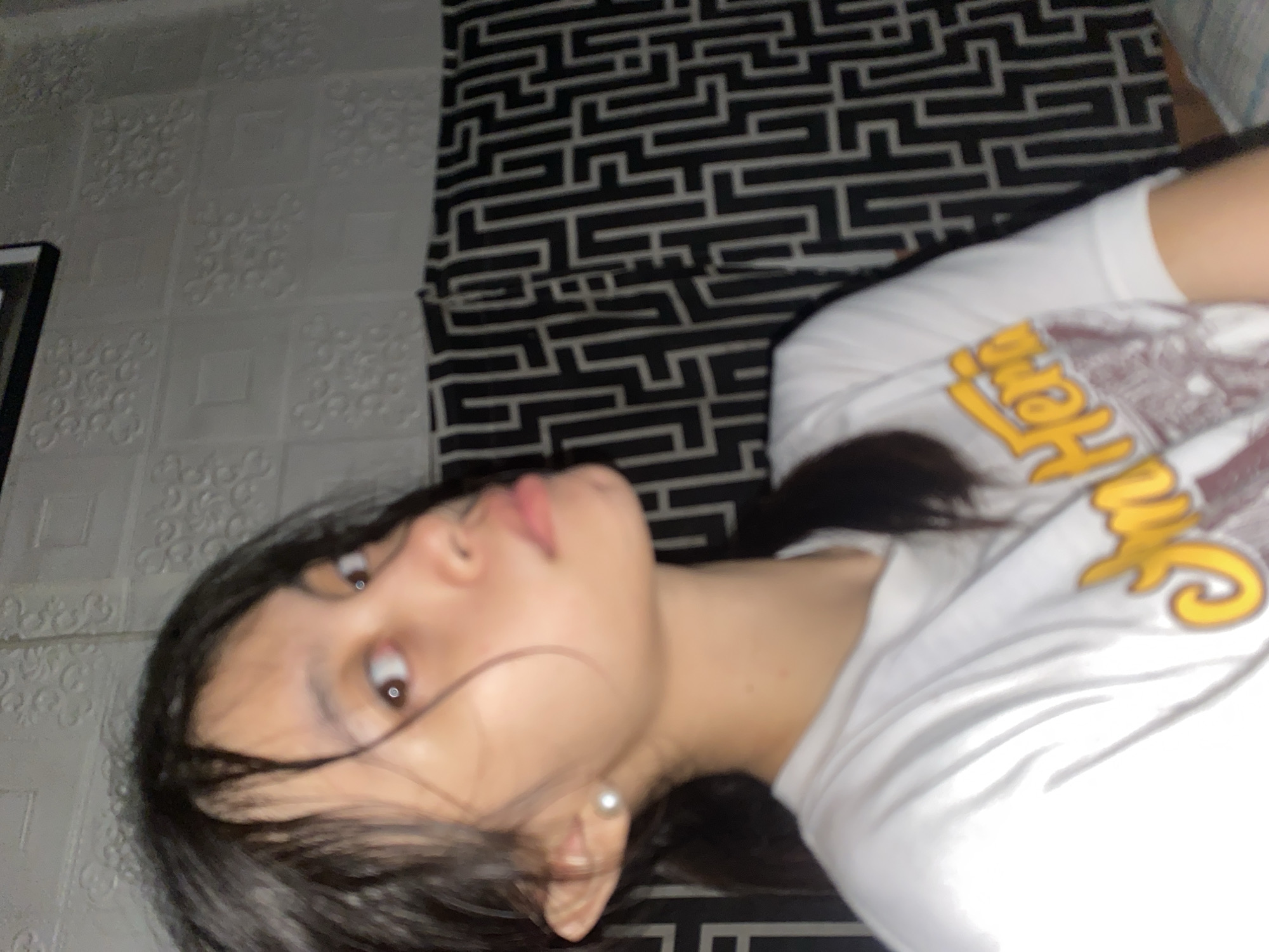 Lazy afternoon selfie session from a bedroom in Panabo