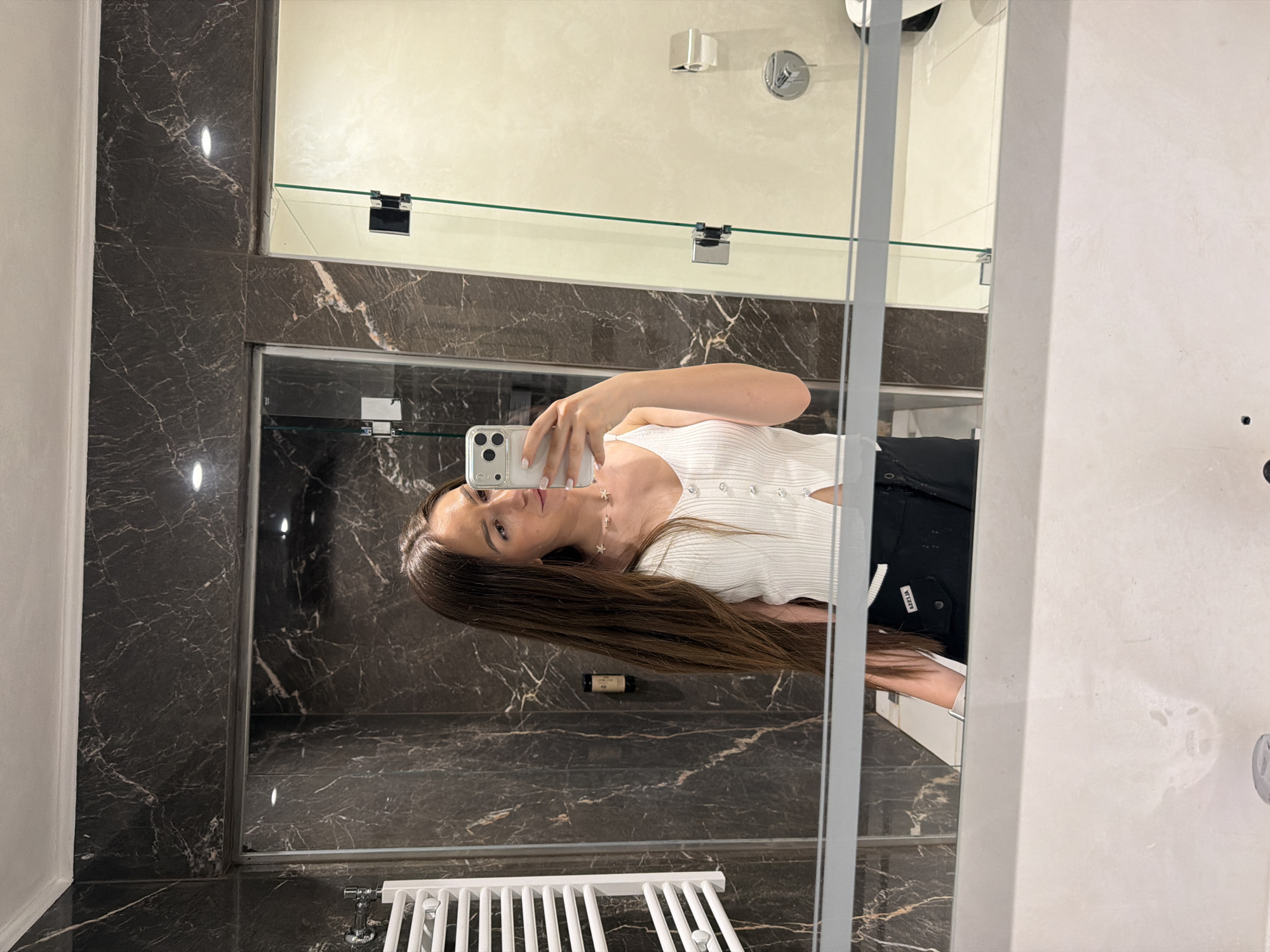 Café stop and bathroom selfies in Hisarya, Bulgaria