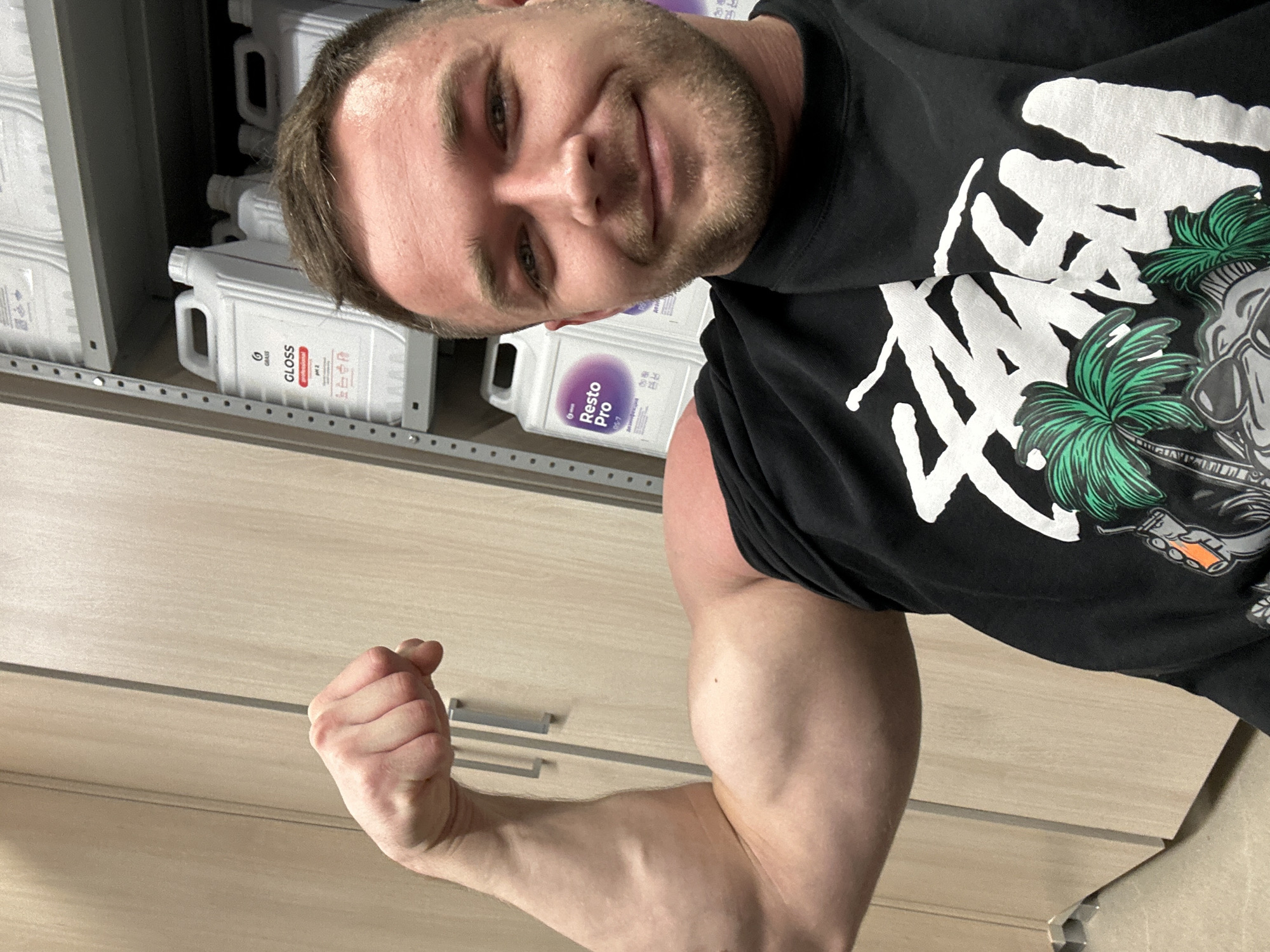 Morning gym session documented in Perm fitness center